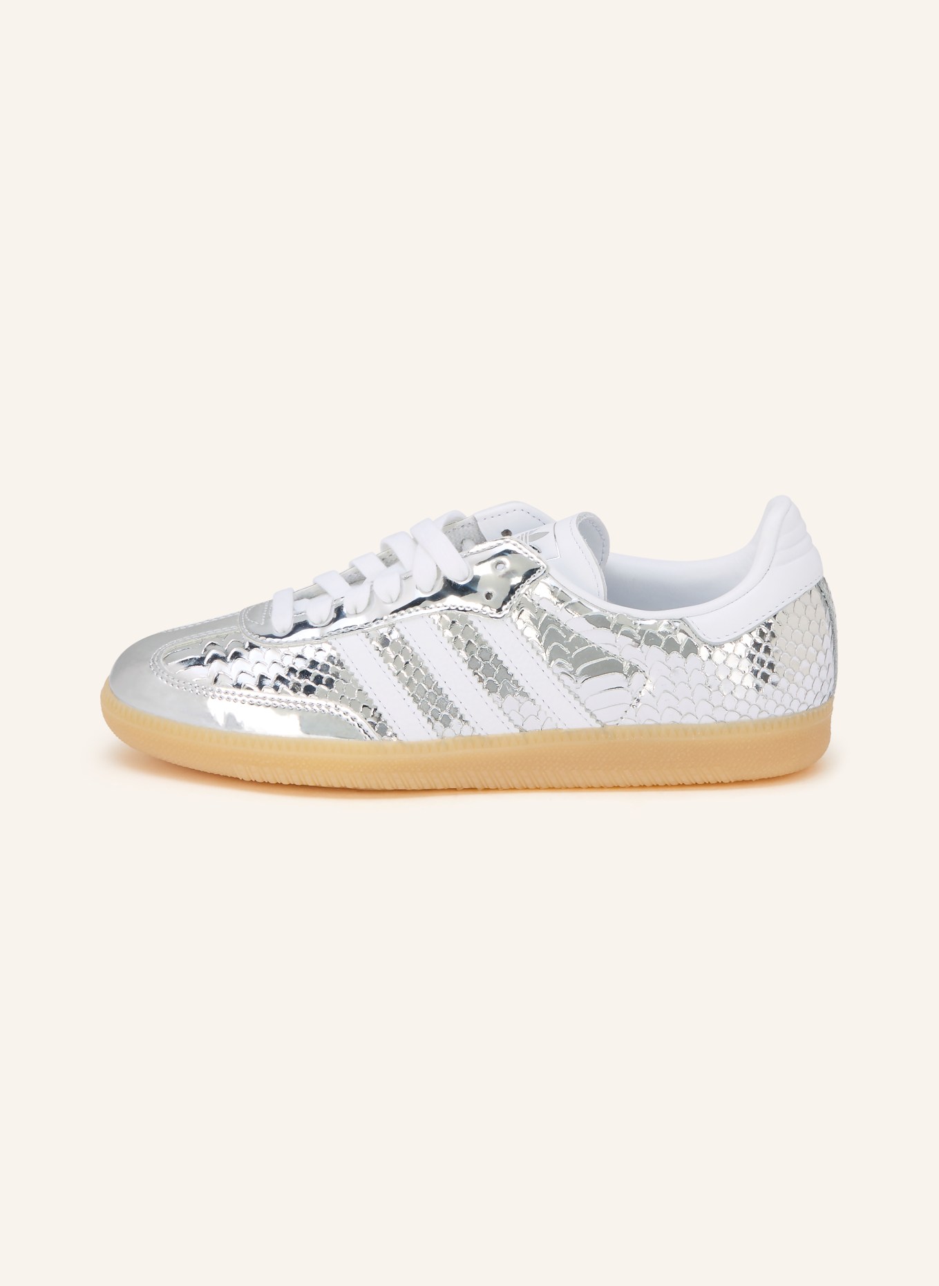 adidas Originals Sneaker SAMBA OG: SILBER / WEISS