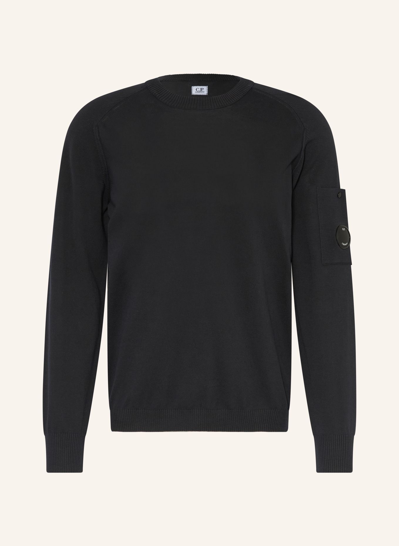 C.P. COMPANY sweater: BLACK