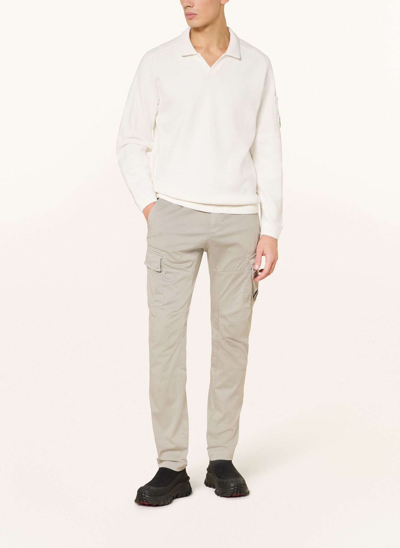 C.P. COMPANY Pullover: CREME