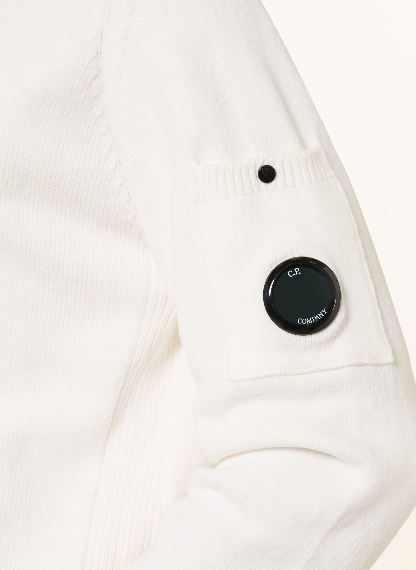 C.P. COMPANY Pullover: CREME