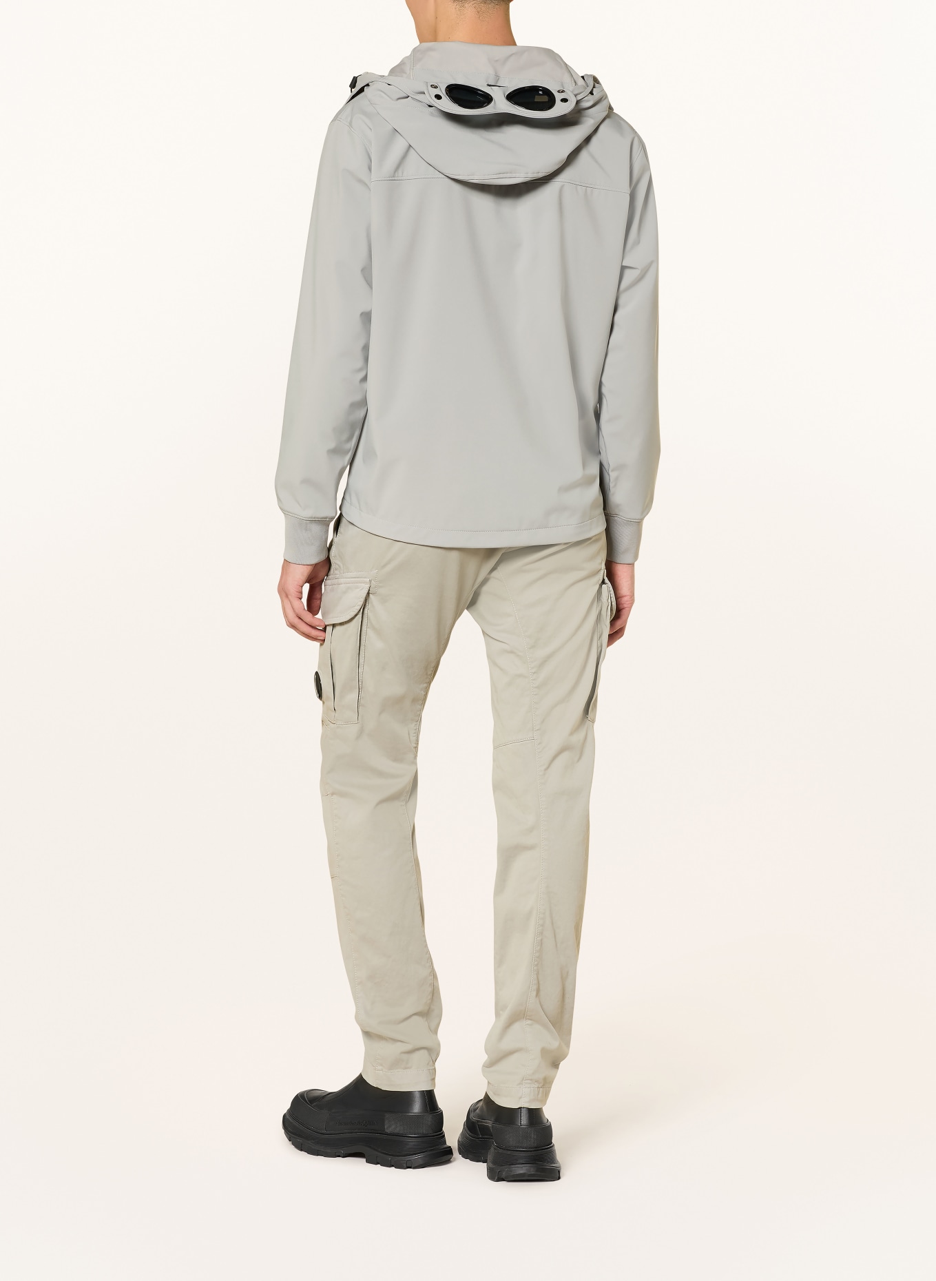 C.P. COMPANY Kurtka softshellowa: JASNOCZARY