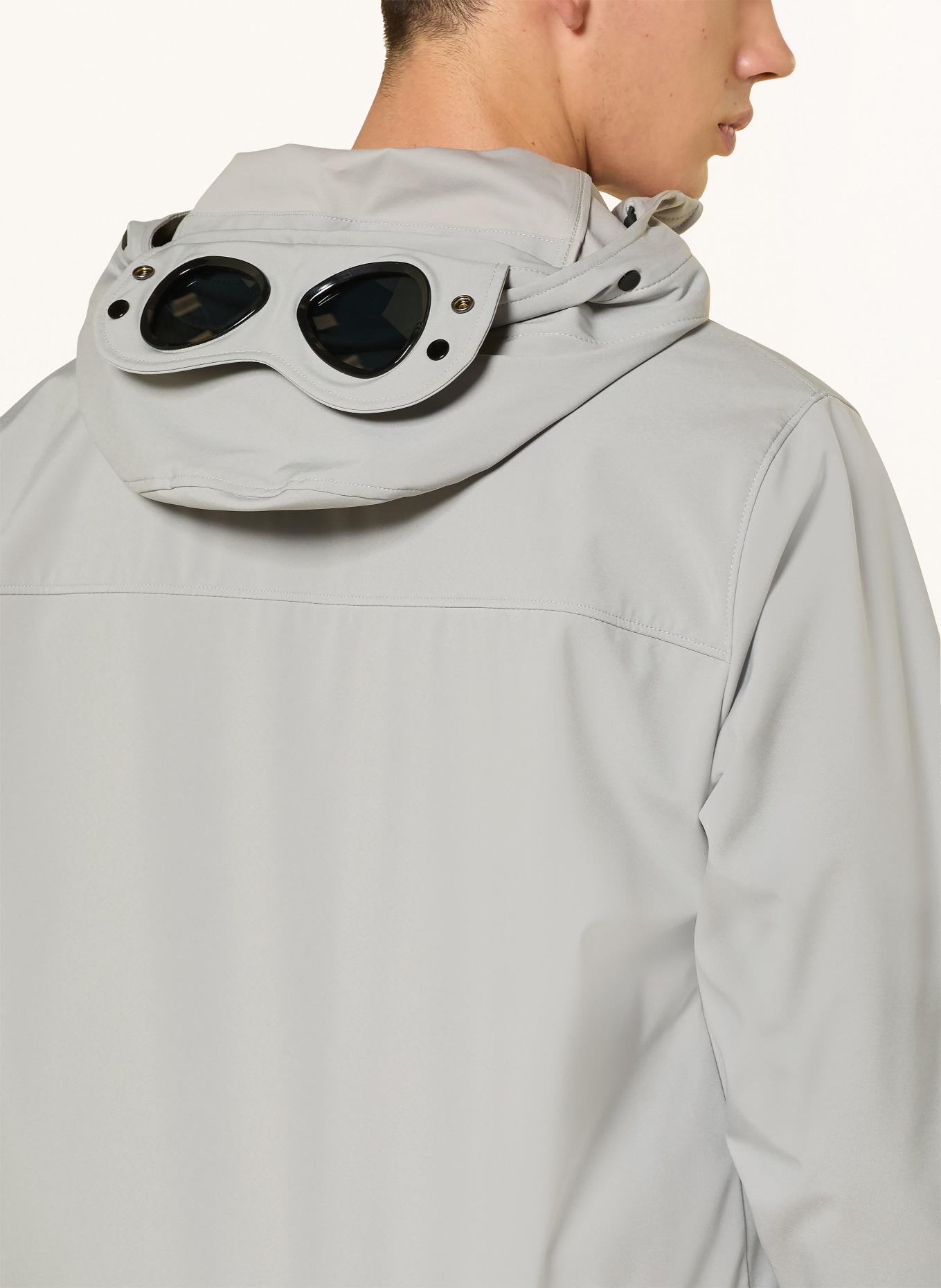 C.P. COMPANY Kurtka softshellowa: JASNOCZARY