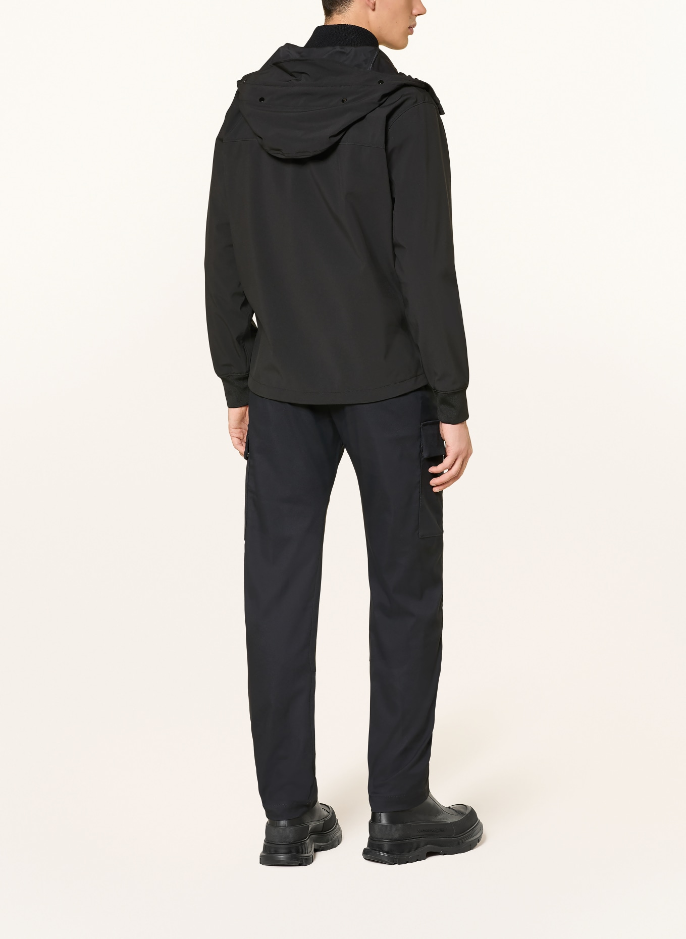 C.P. COMPANY Kurtka softshellowa: CZARNY