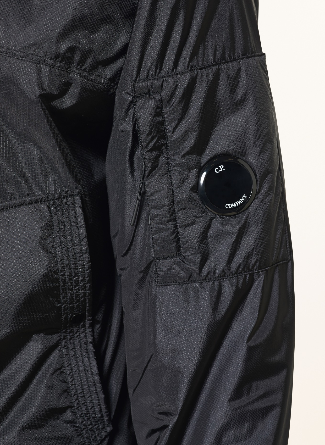 C.P. COMPANY jacket: BLACK
