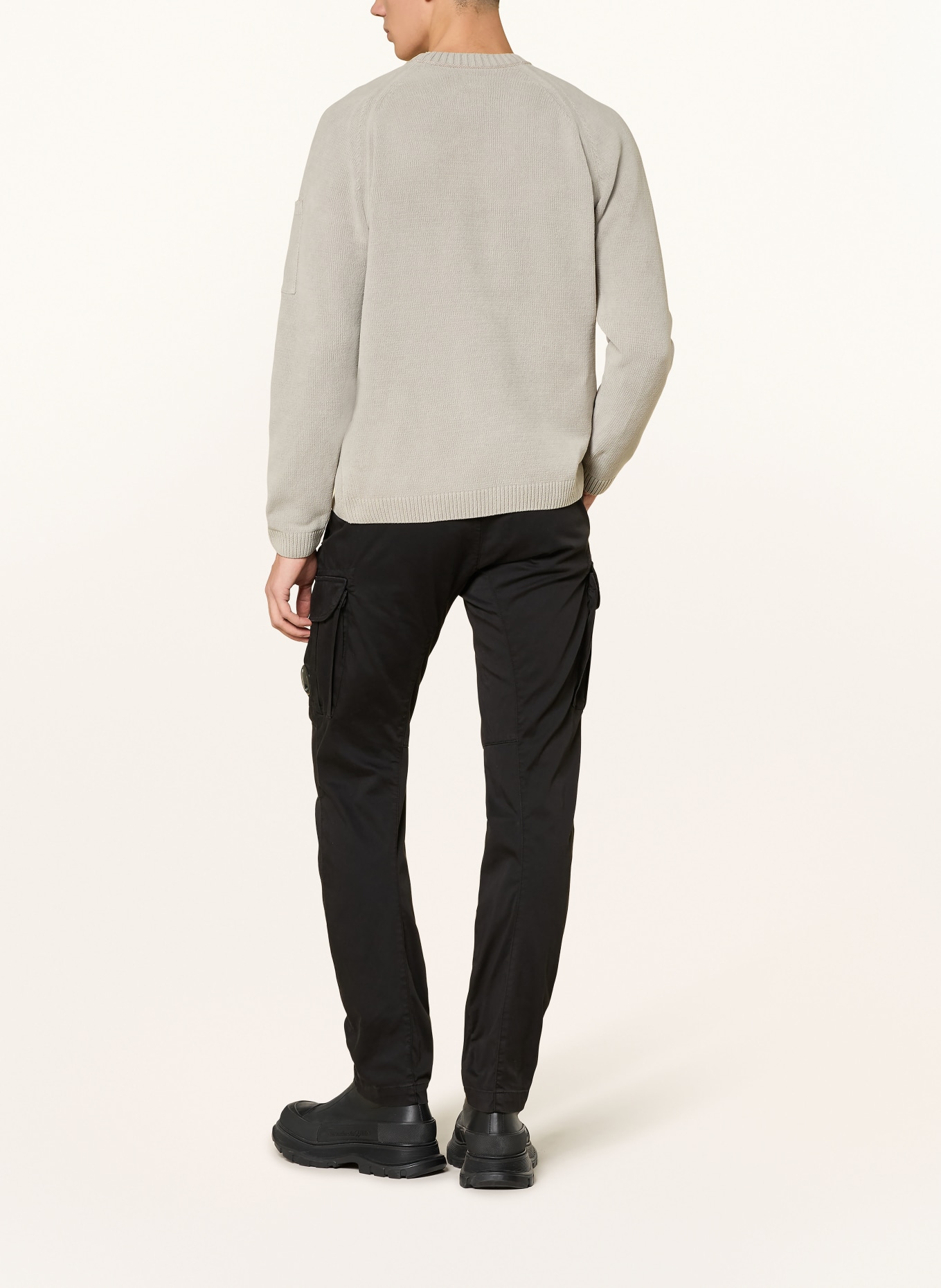 C.P. COMPANY Pullover: BEIGE