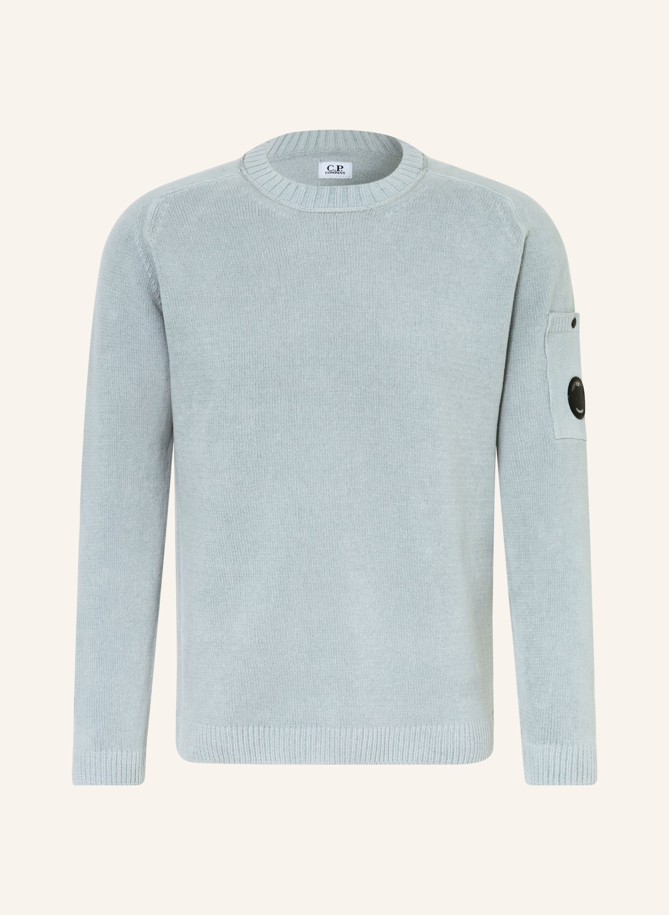 C.P. COMPANY Pullover: BLAUGRAU