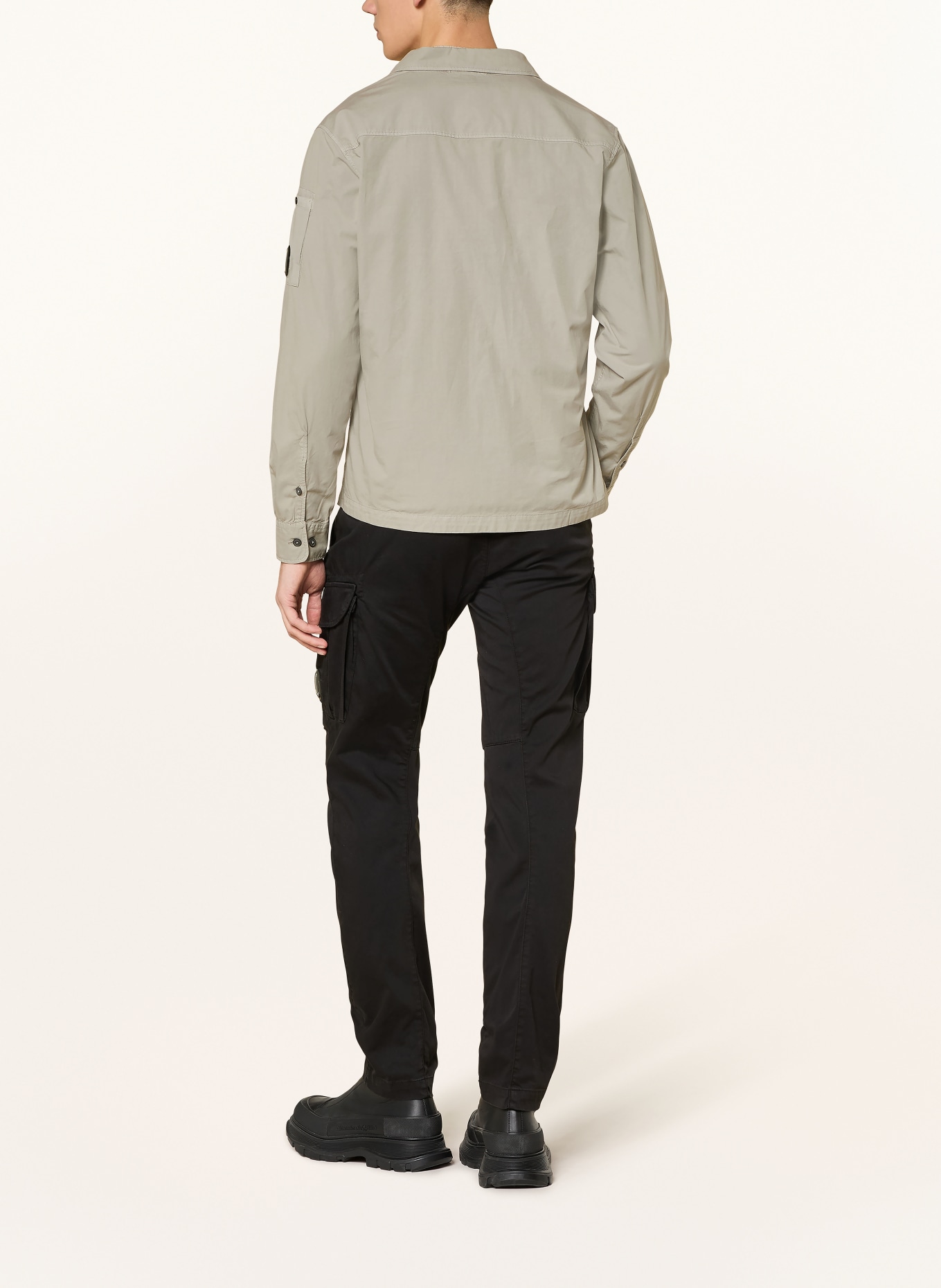 C.P. COMPANY overjacket: BEIGE