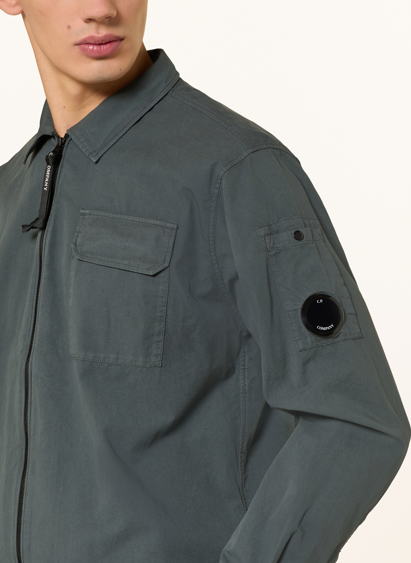 C.P. COMPANY Overjacket: DUNKELGRAU
