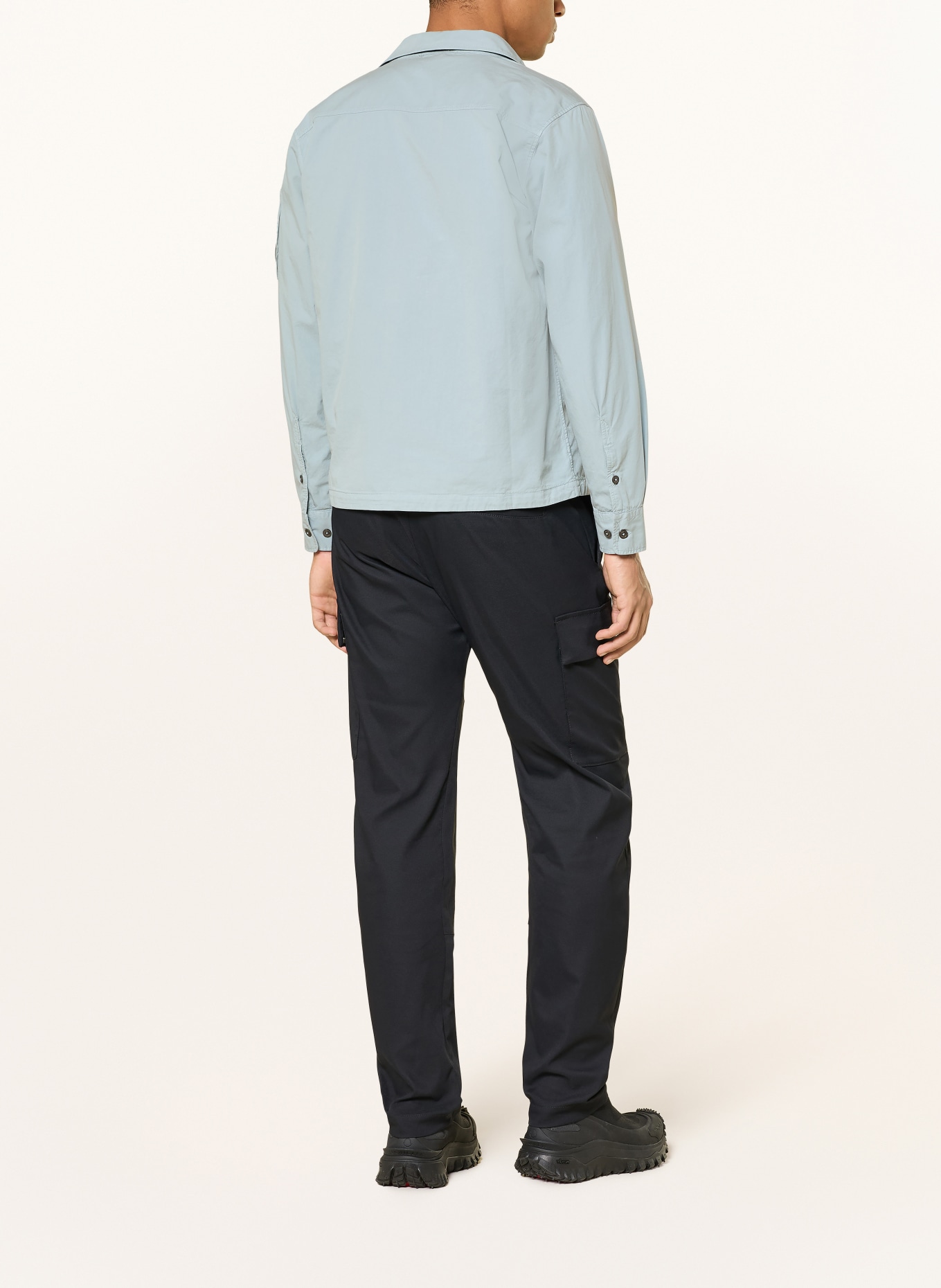 C.P. COMPANY Overjacket: BLAUGRAU