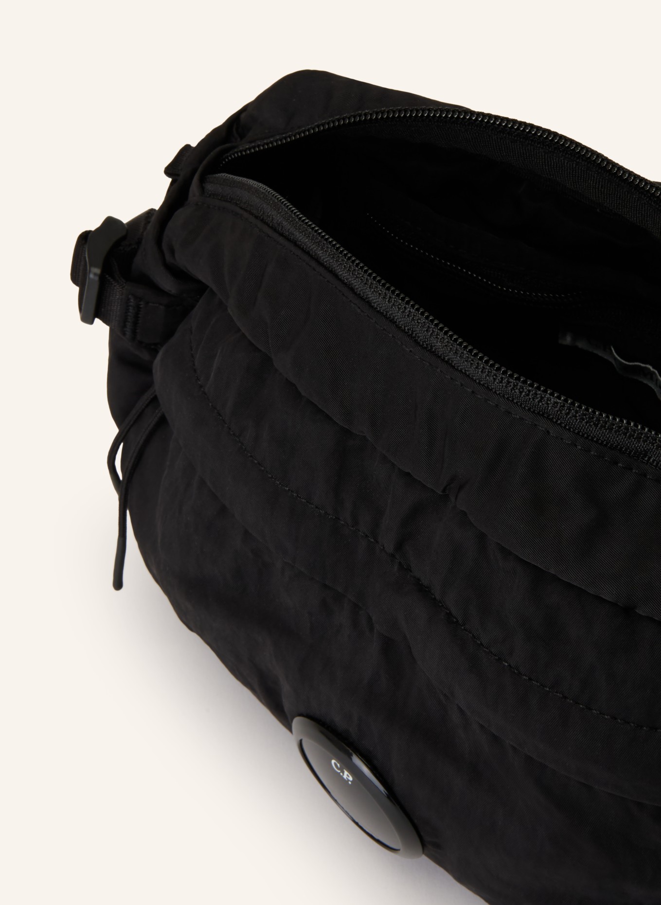 C.P. COMPANY torba na pasek: CZARNY