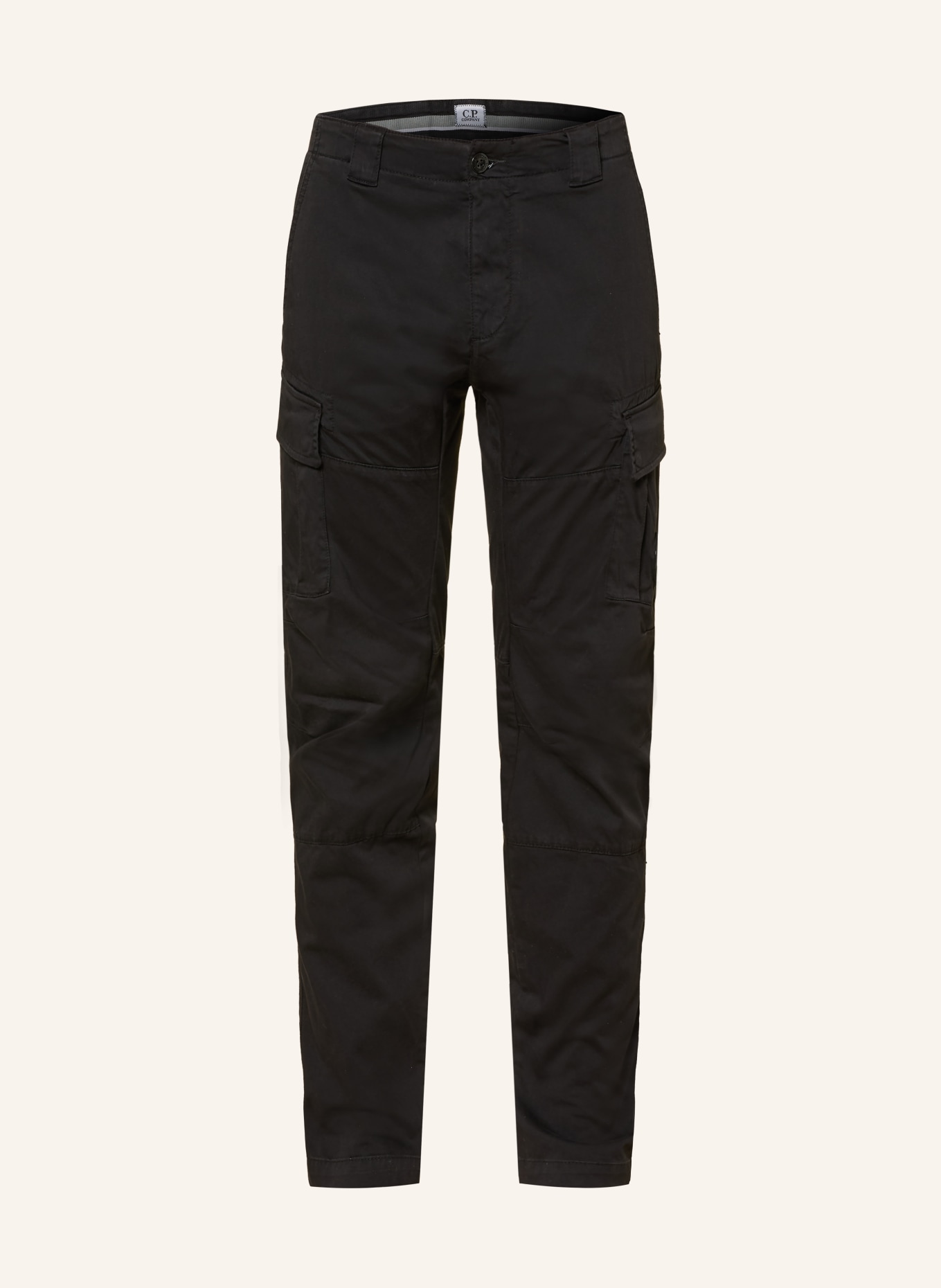 C.P. COMPANY Cargohose Ergonomic Fit: SCHWARZ