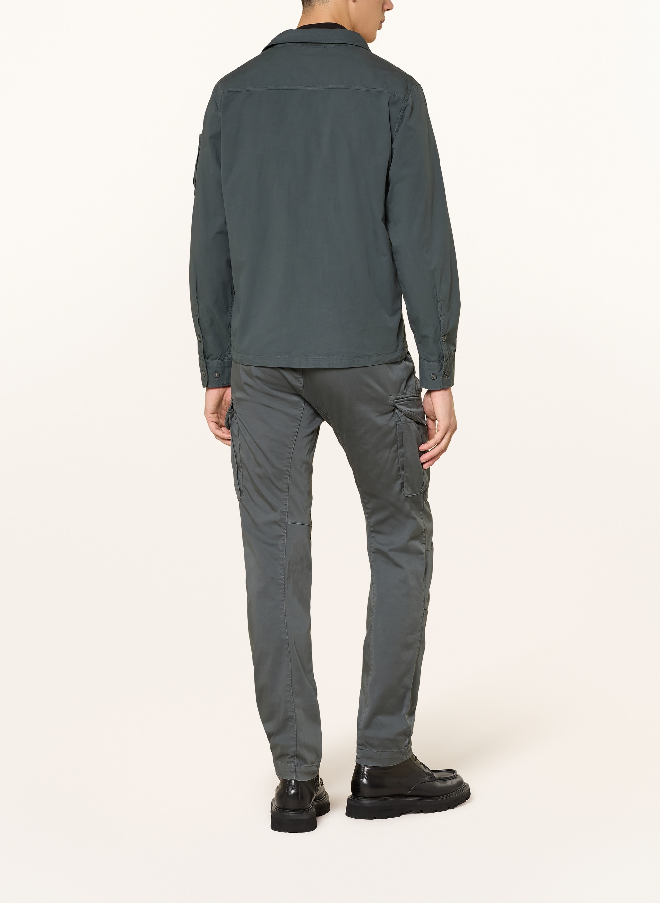 C.P. COMPANY Cargohose Ergonomic Fit: DUNKELGRAU