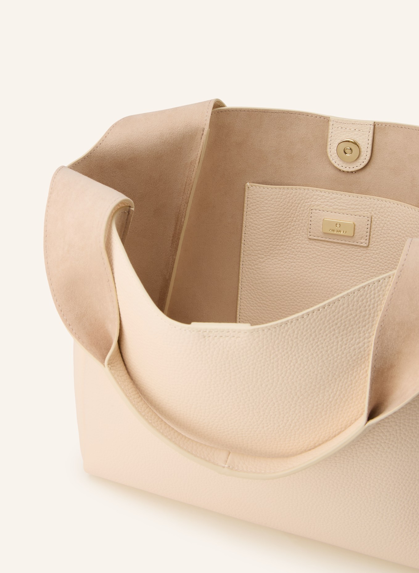 AIGNER Kabelka ZAIRA MEDIUM: KRÉMOVÁ / ZLATÁ