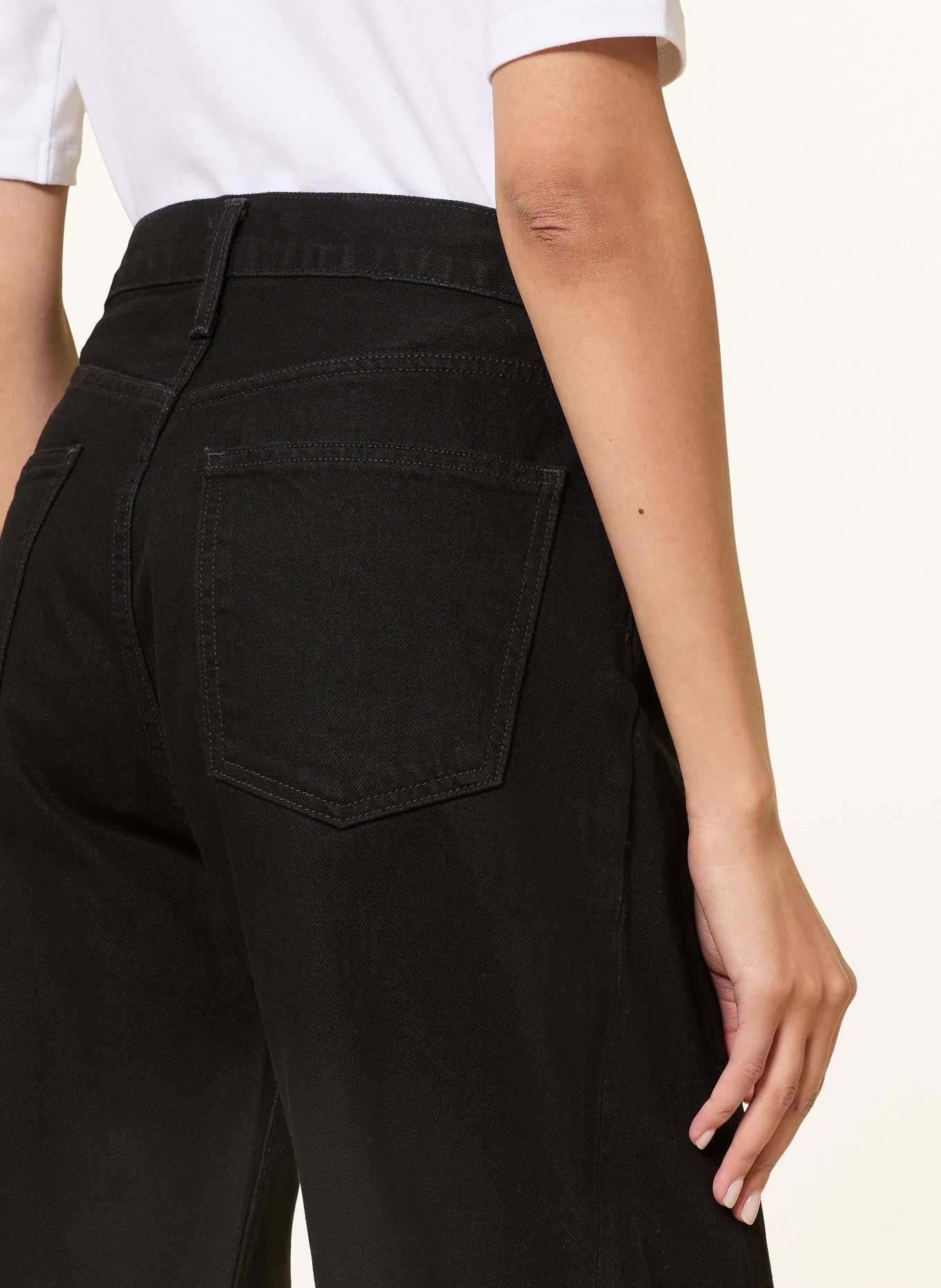 AGOLDE Barrel-Jeans LUNA PIECED JEAN: cover blk denim rinse