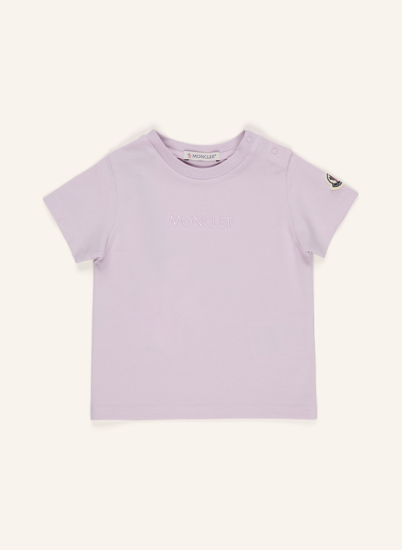 MONCLER enfant T-shirt: LIGHT PURPLE