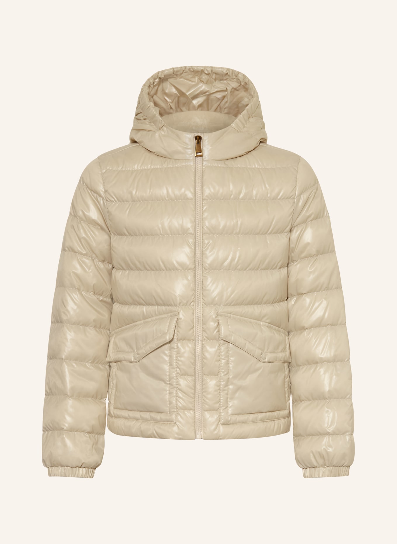MONCLER enfant Kurtka puchowa ELA: ECRU