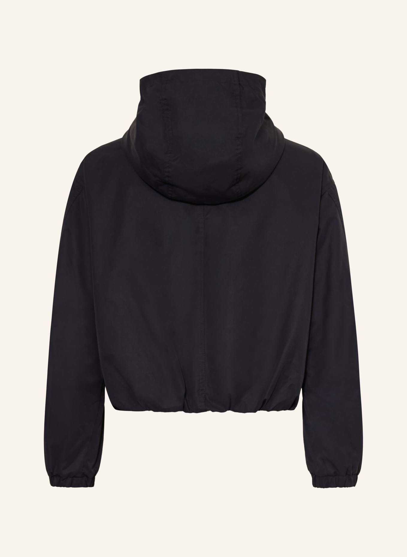 MONCLER enfant Peříová bunda EUCALYPTUS: TMAVĚ MODRÁ