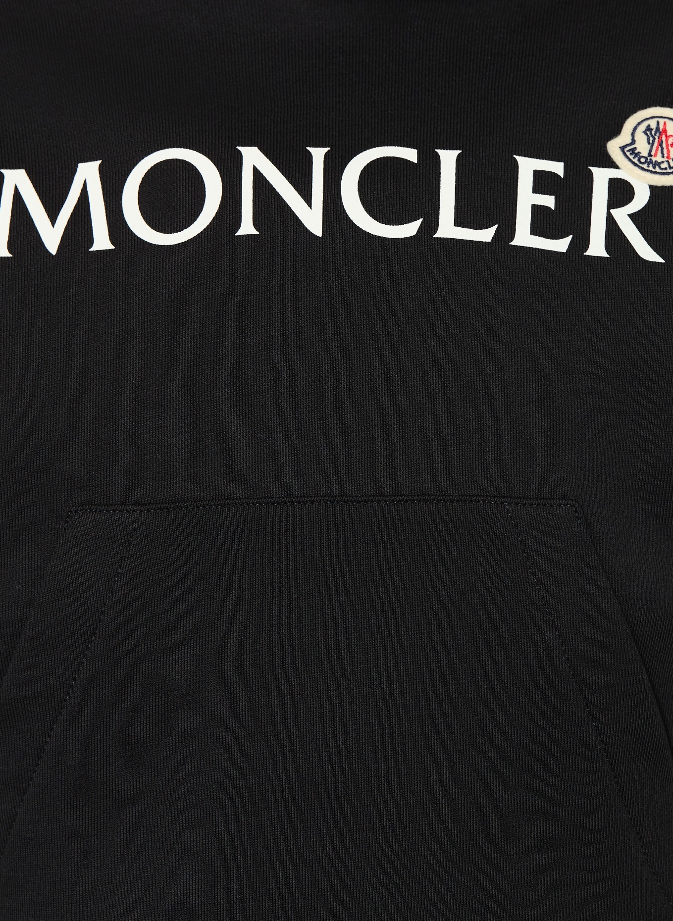 MONCLER enfant sweat à capuche: BLEU FONCÉ