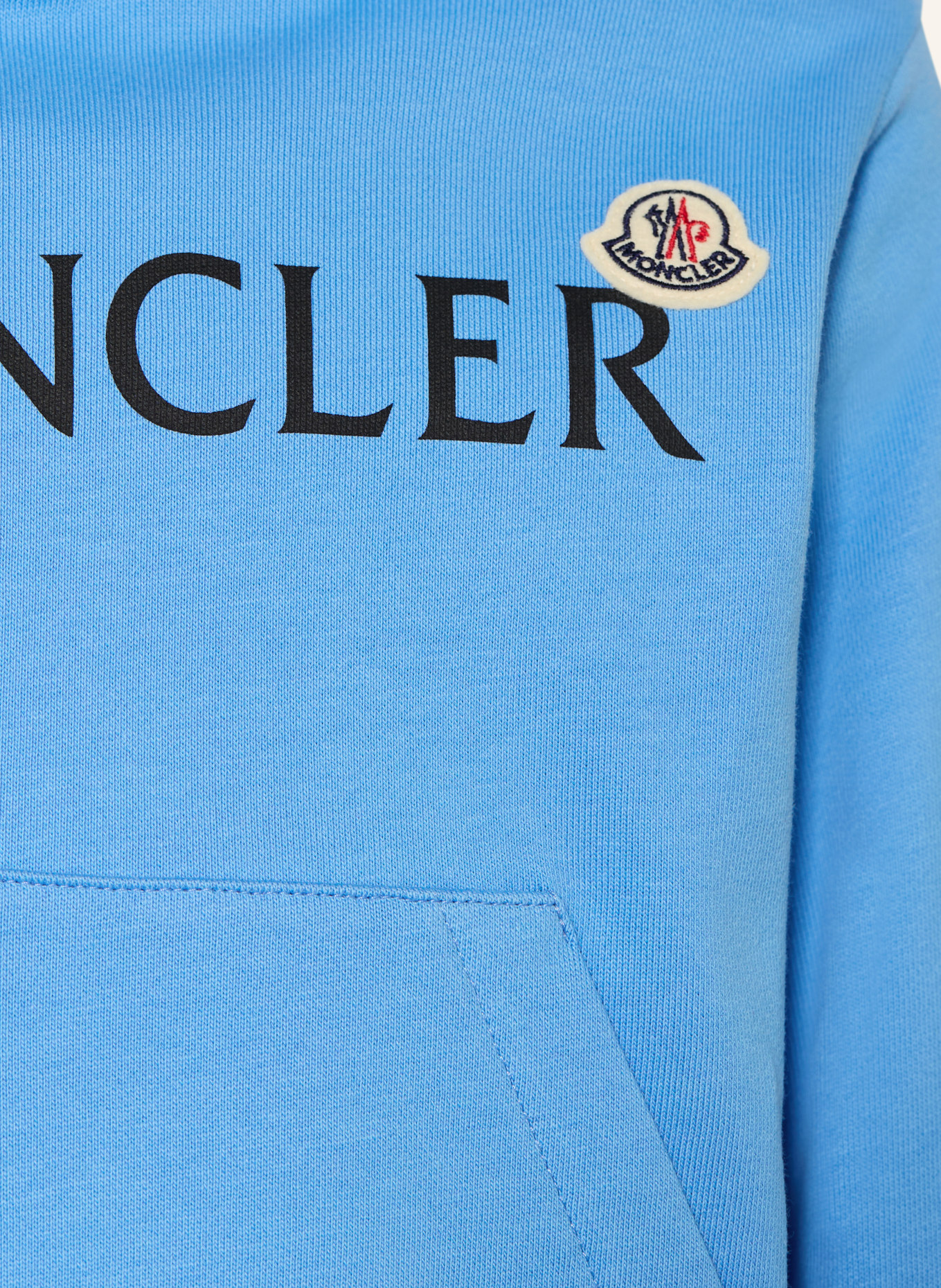 MONCLER enfant Hoodie: HELLBLAU