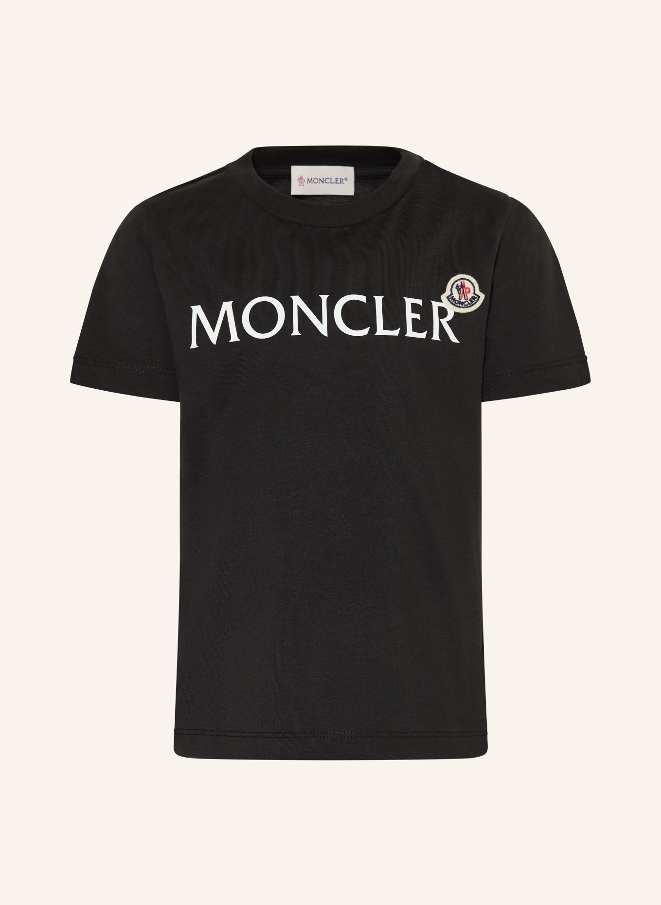 MONCLER enfant T-shirt: BLEU FONCÉ