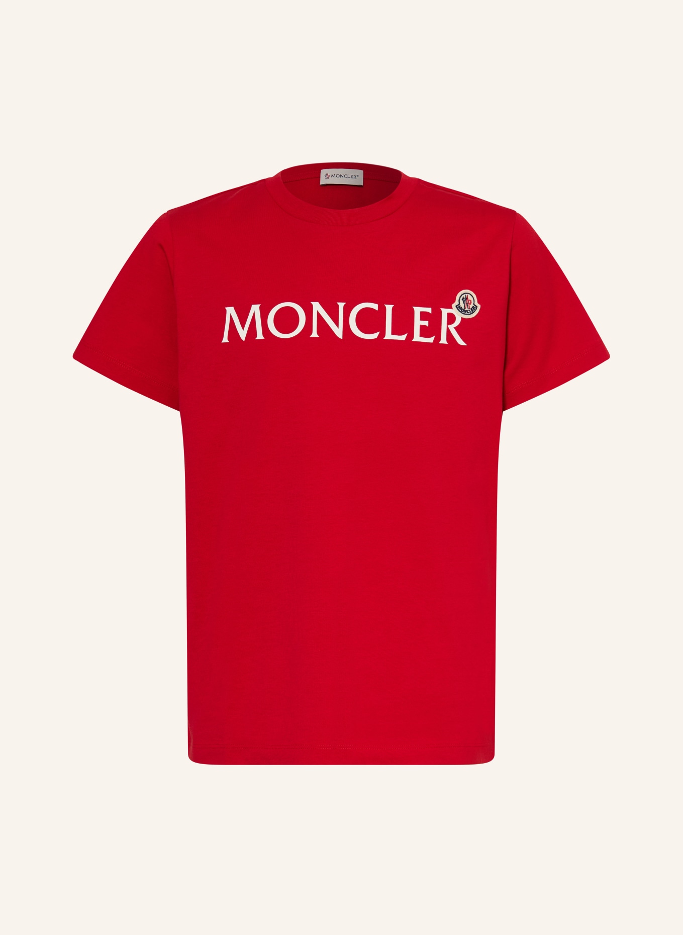 MONCLER enfant T-Shirt: ROT