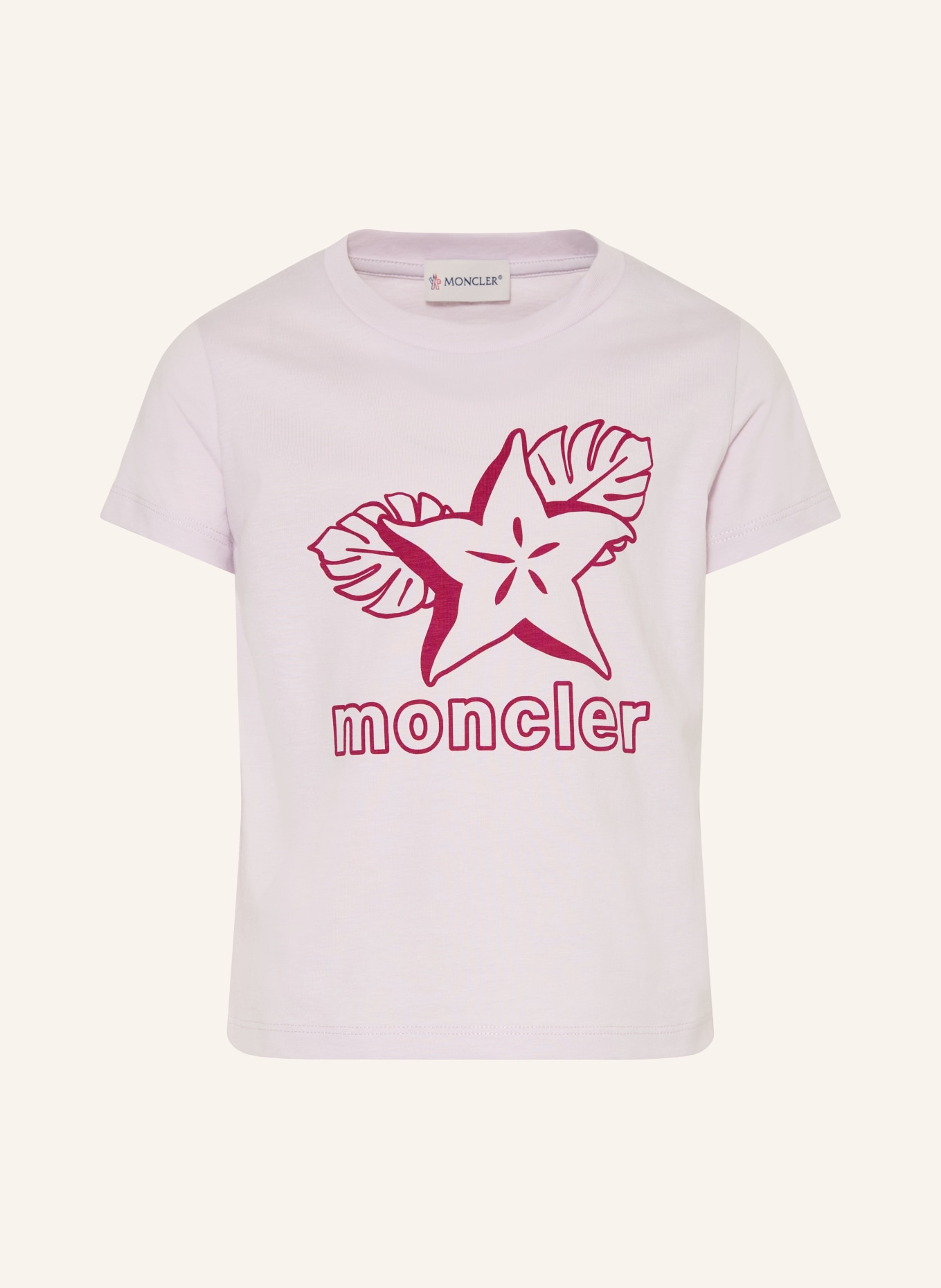 MONCLER enfant T-shirt: LILAS CLAIR