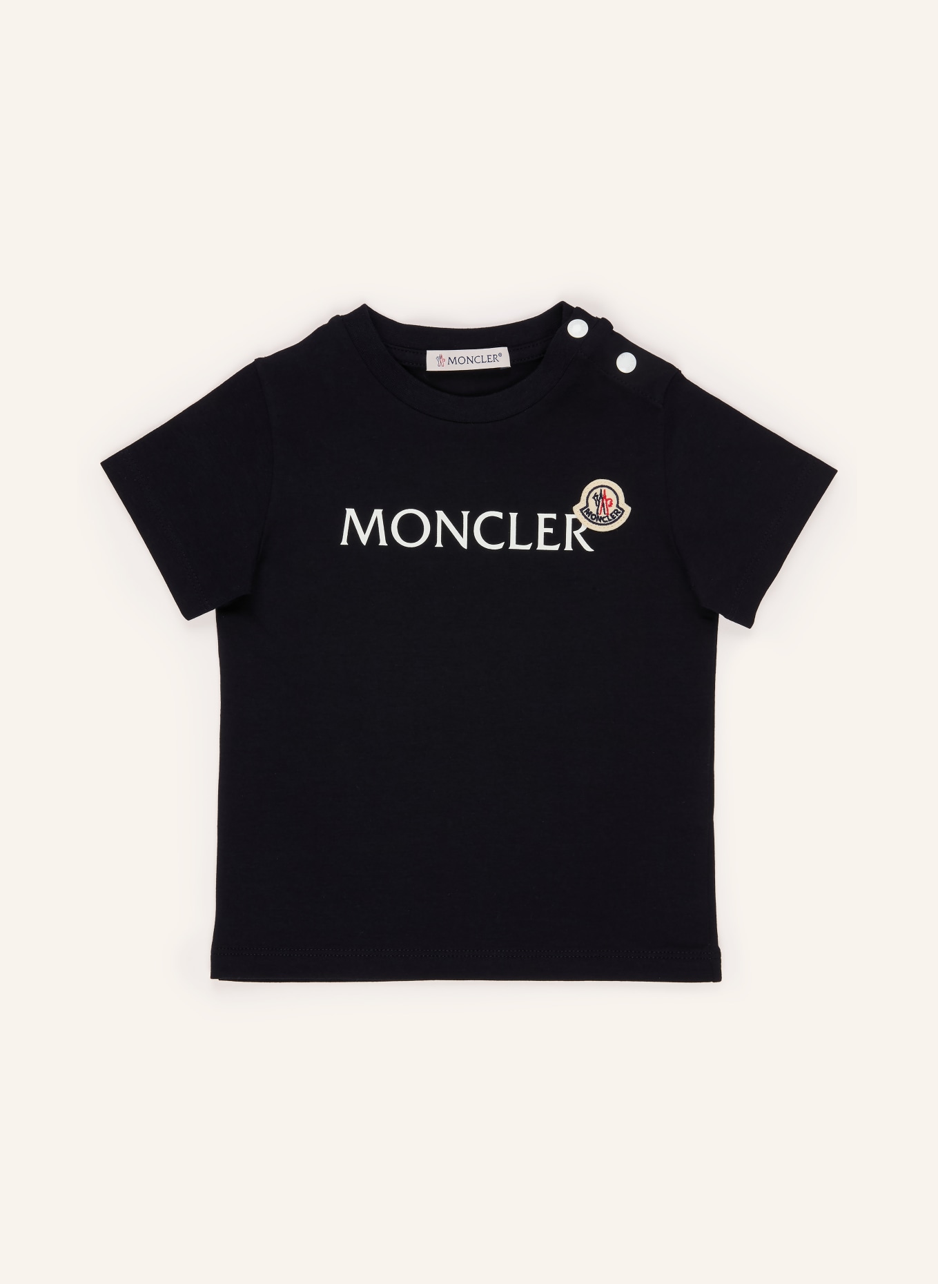 MONCLER enfant T-Shirt: DUNKELBLAU