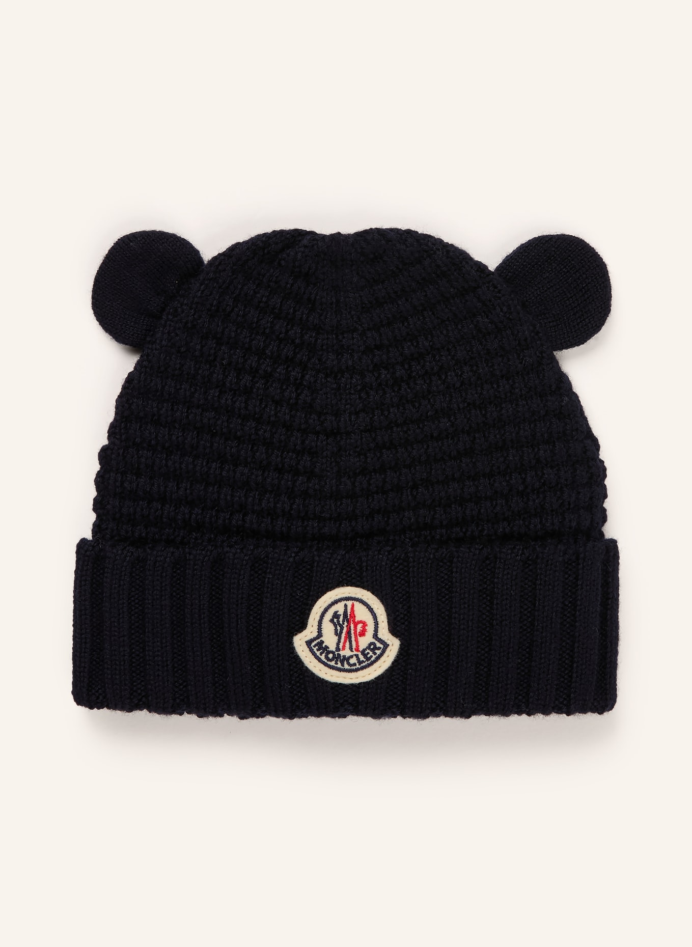 MONCLER enfant Mütze: DUNKELBLAU