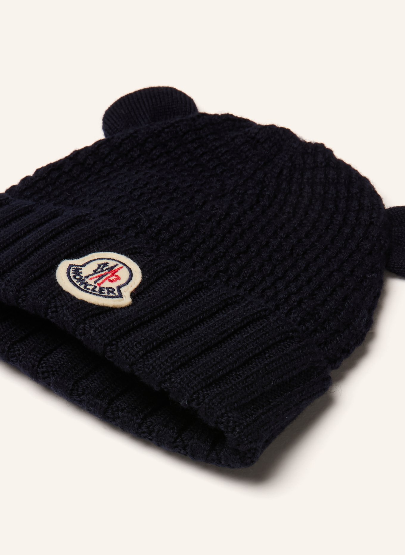 MONCLER enfant Mütze: DUNKELBLAU