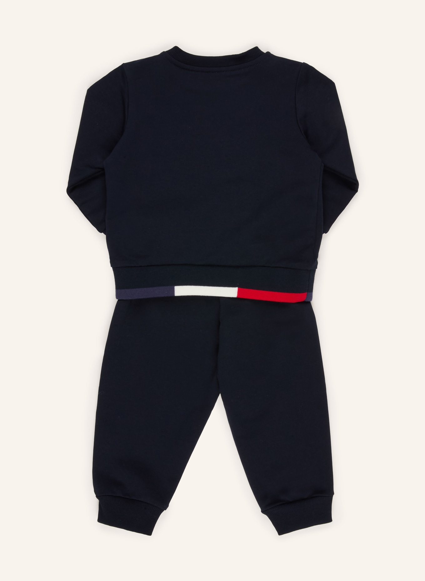 MONCLER enfant Set: Sweatshirt and sweatpants: DARK BLUE