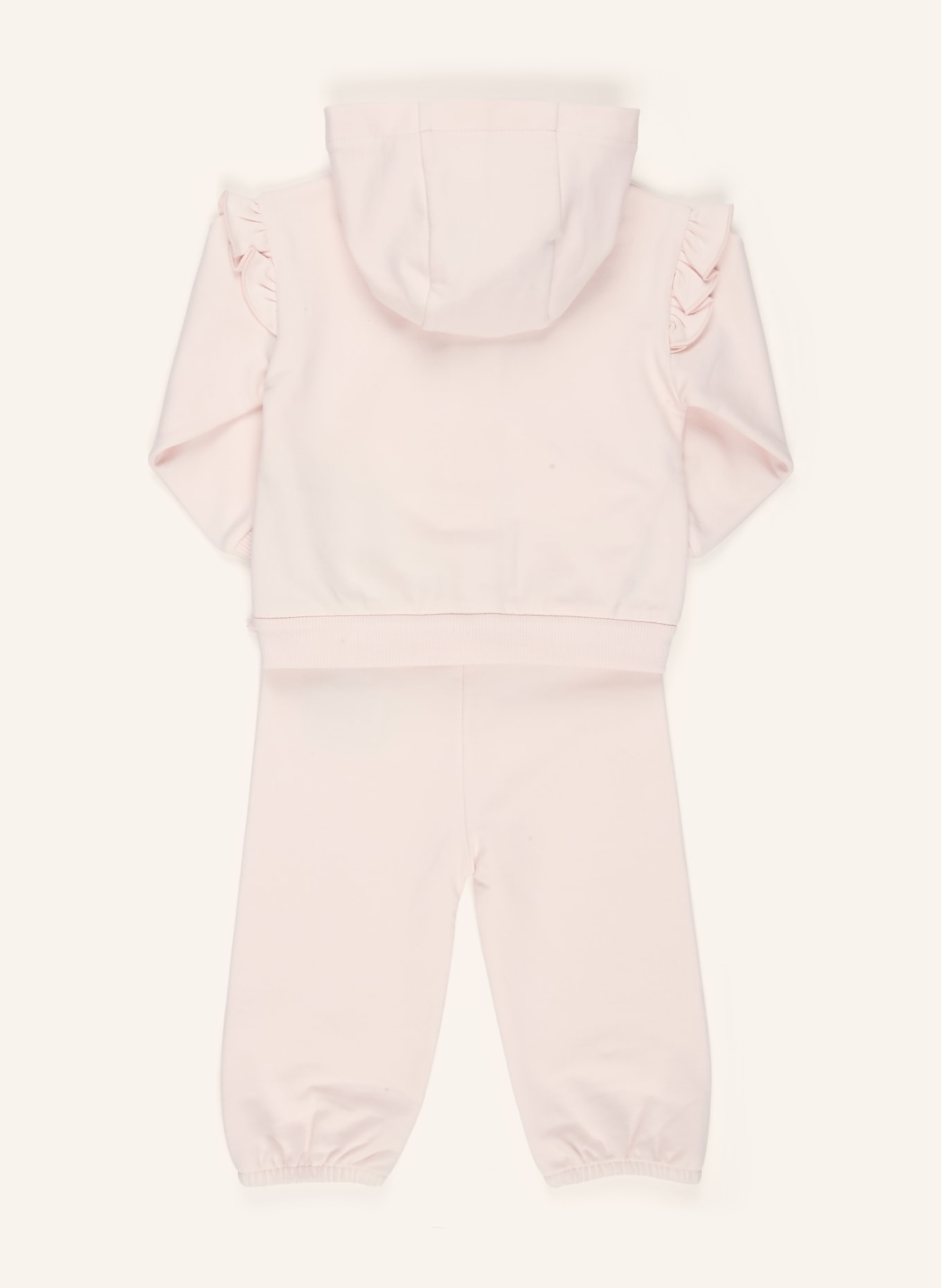 MONCLER enfant Set: Sweatjacke und Sweatpants: HELLROSA