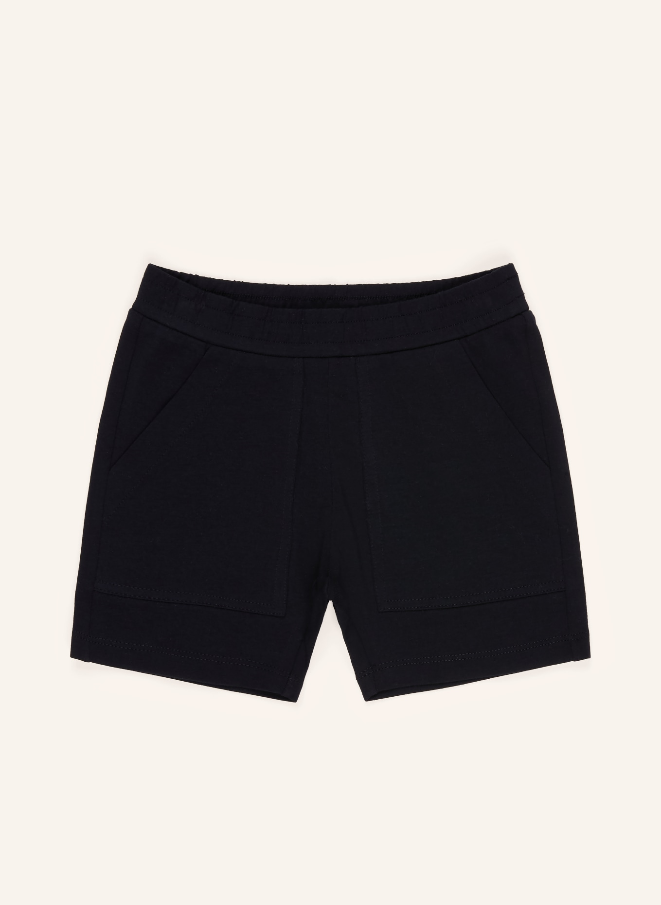 MONCLER enfant Ensemble : t-shirt et short: BLANC / BLEU FONCÉ