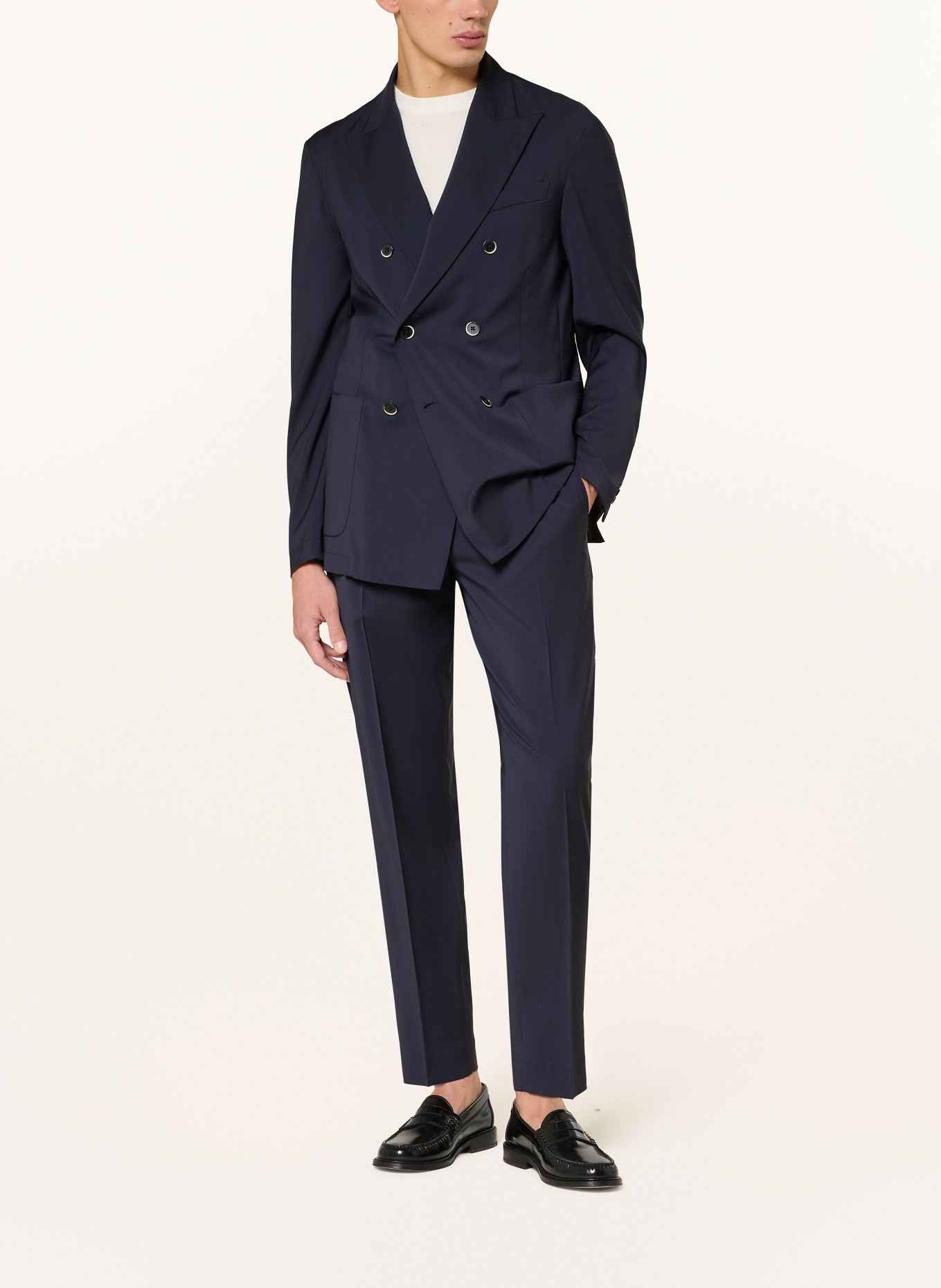 BARENA VENEZIA SIROCO Extra Slim Fit Jacket: DARK BLUE