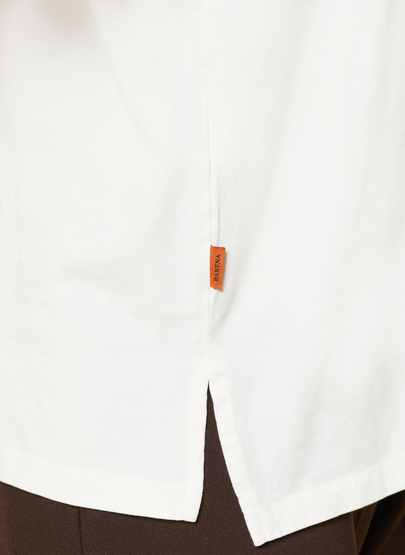 BARENA VENEZIA Jersey-Poloshirt: WEISS