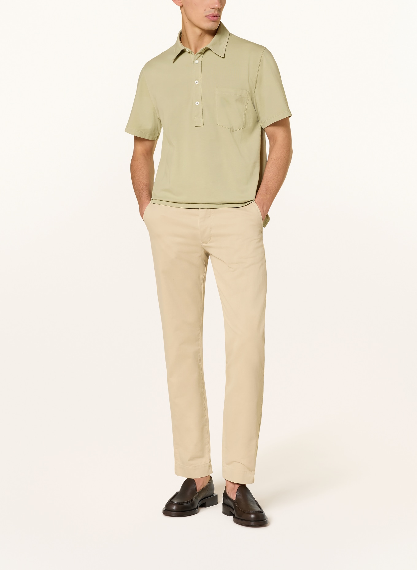 BARENA VENEZIA Jersey-Poloshirt: HELLGRÜN