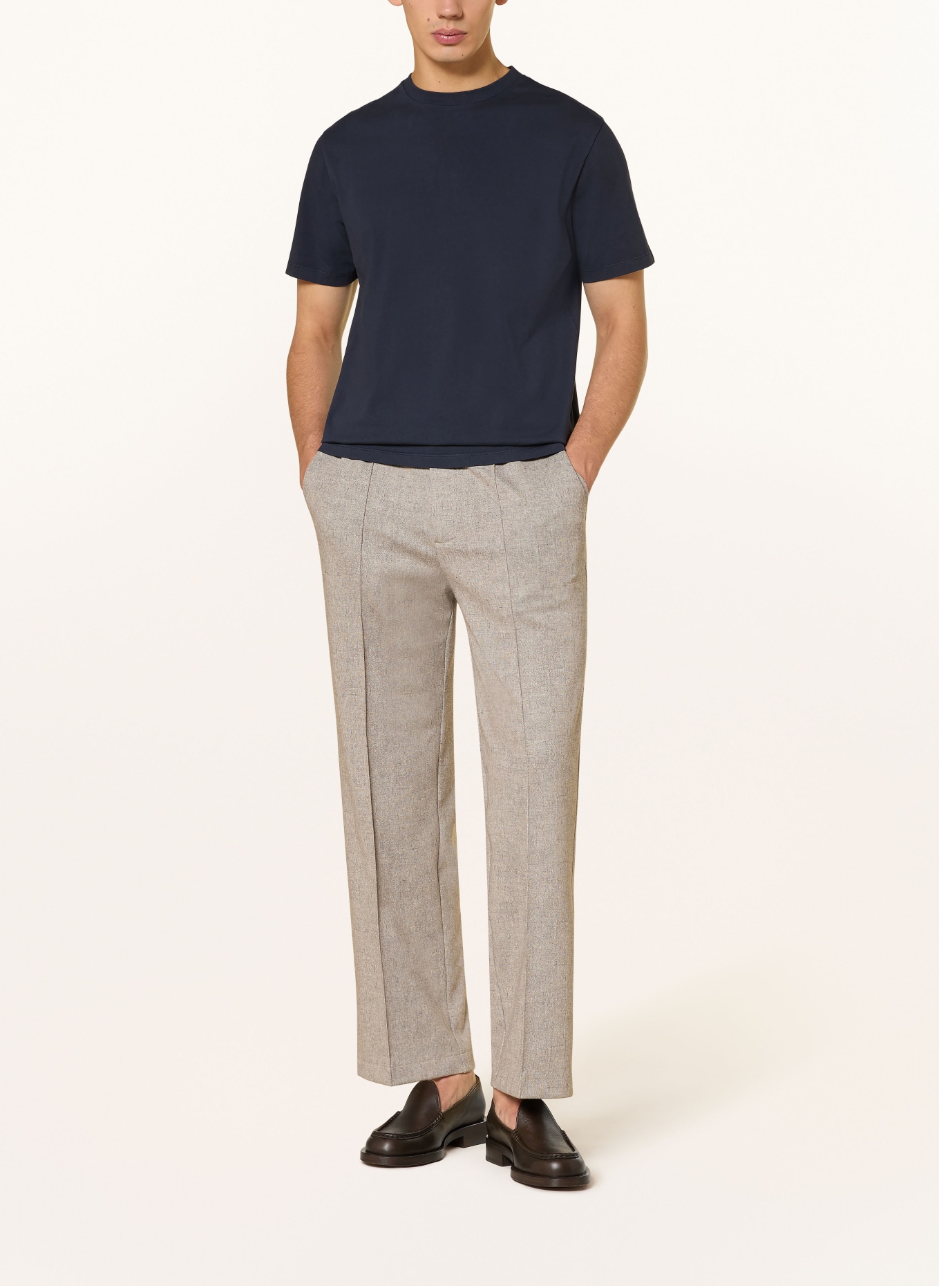 BARENA VENEZIA tričko: TMAVĚ MODRÁ