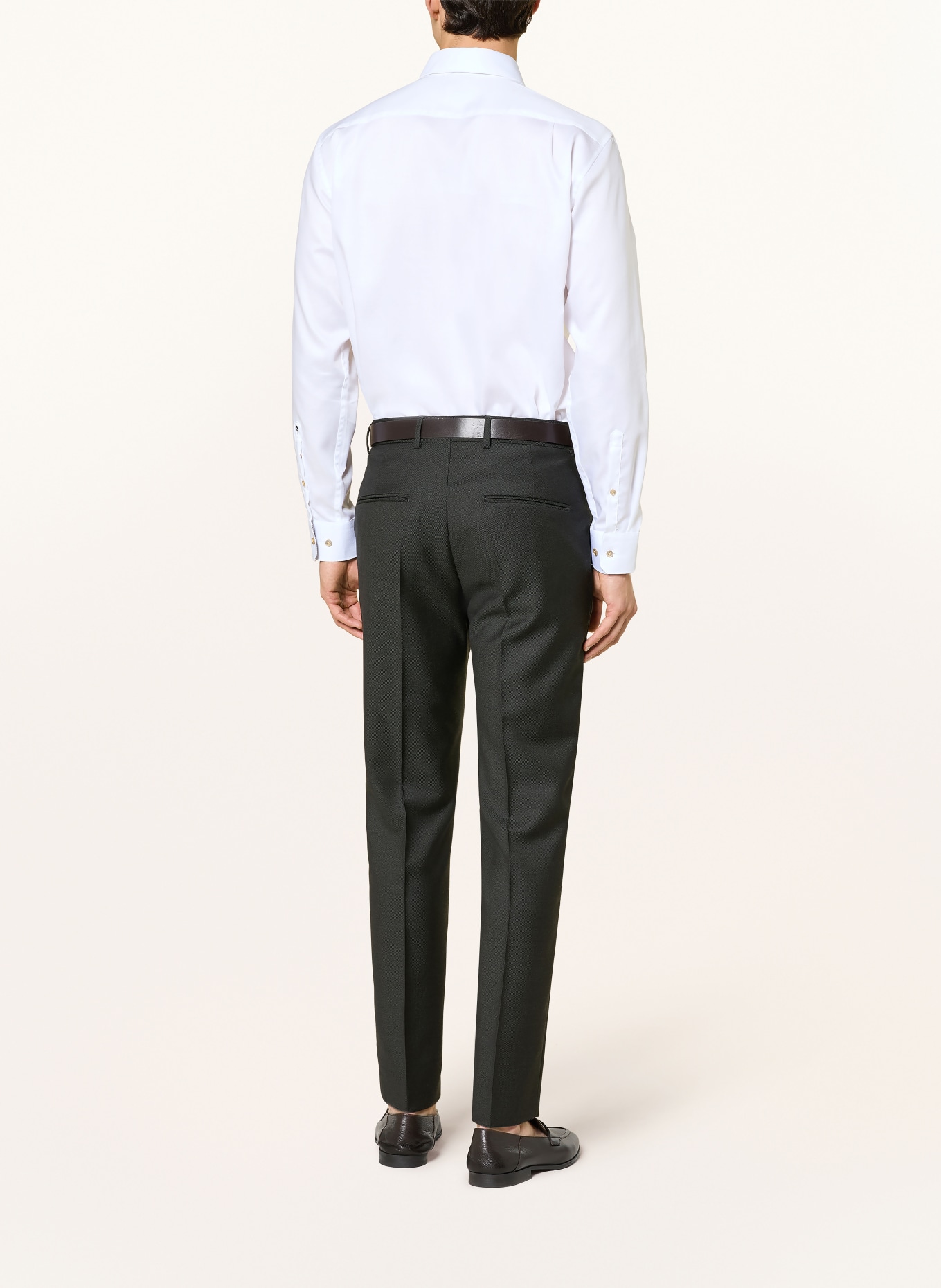 seidensticker Regular fit shirt: WHITE