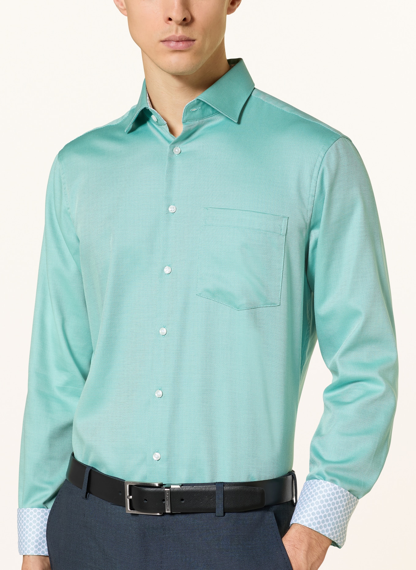 seidensticker Hemd Reguar Fit: MINT