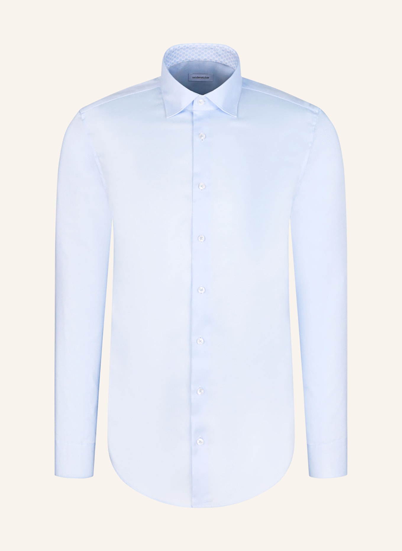 seidensticker Hemd Shaped Fit: HELLBLAU