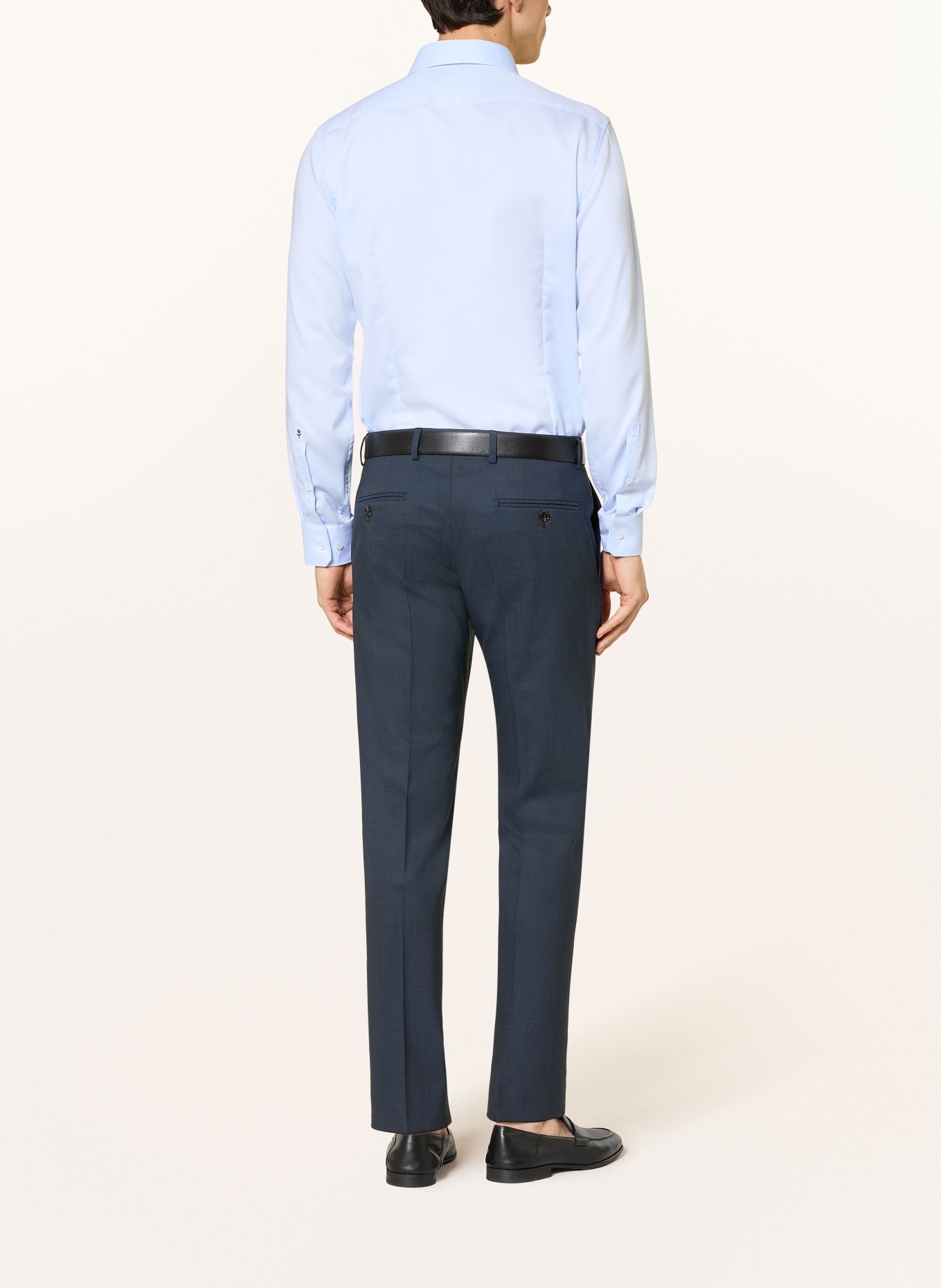 seidensticker Hemd Shaped Fit: HELLBLAU