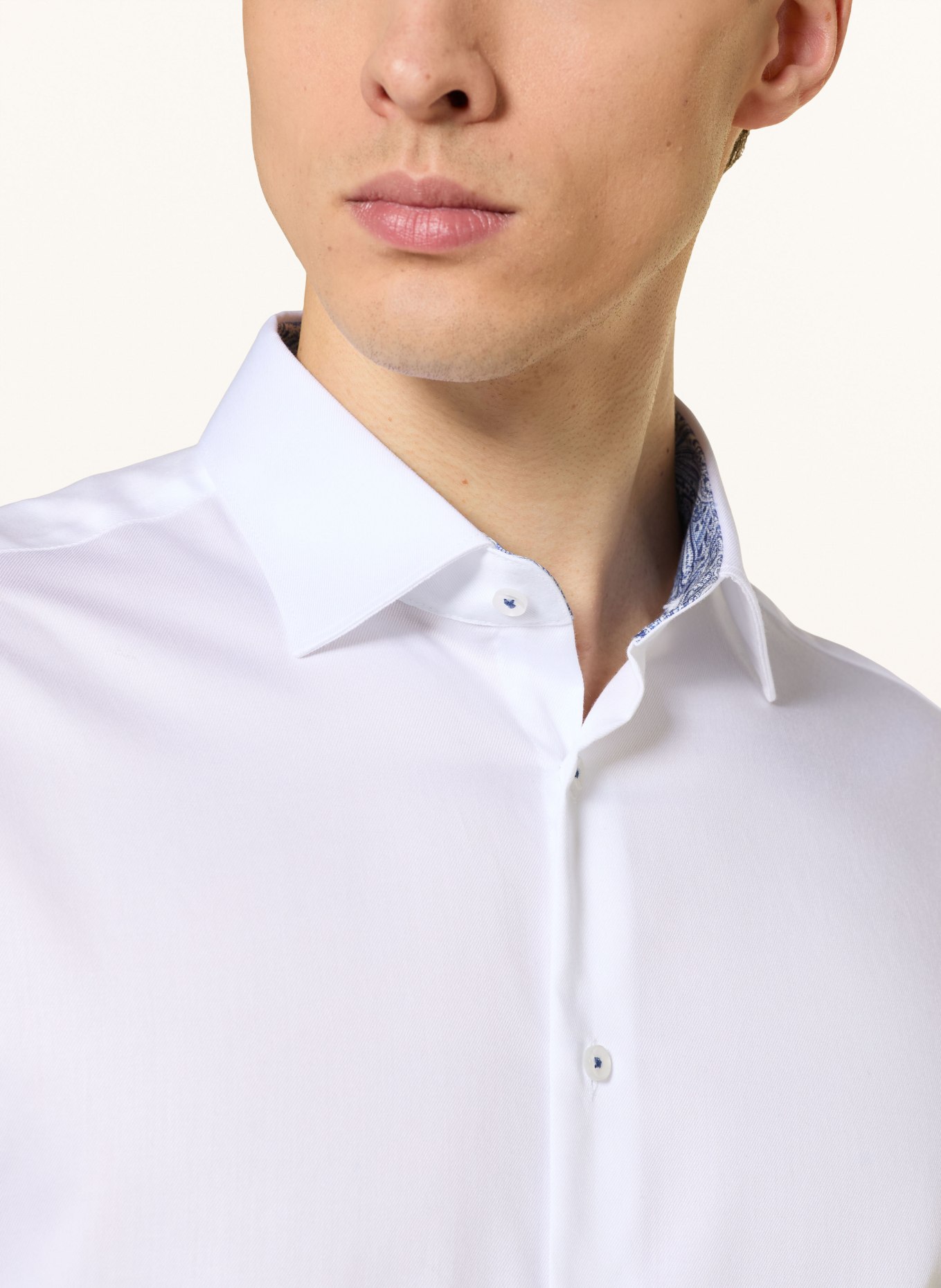 seidensticker Košile Shaped Fit: BÍLÁ