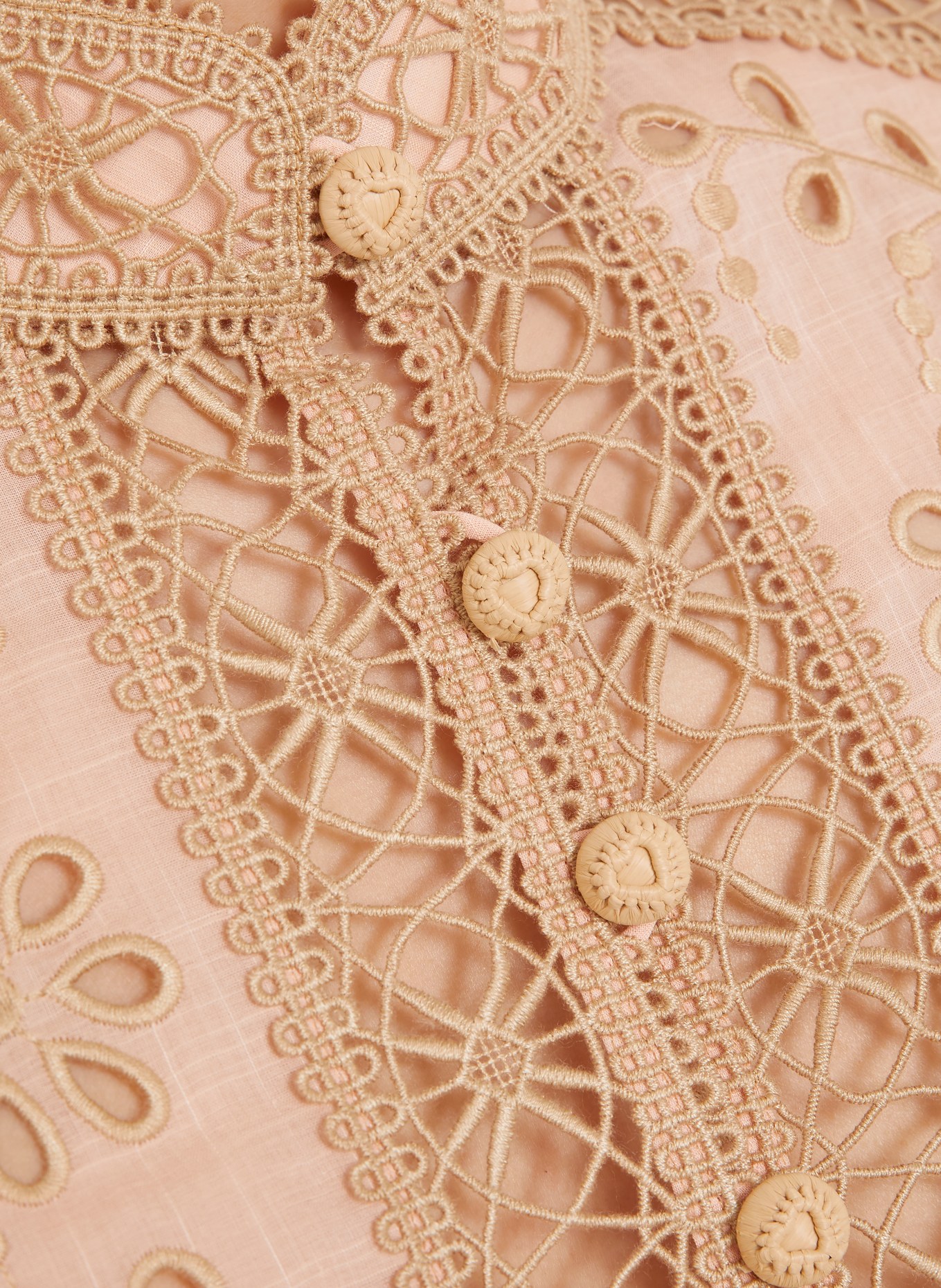 ZIMMERMANN Bluse AWAKEN: HELLORANGE