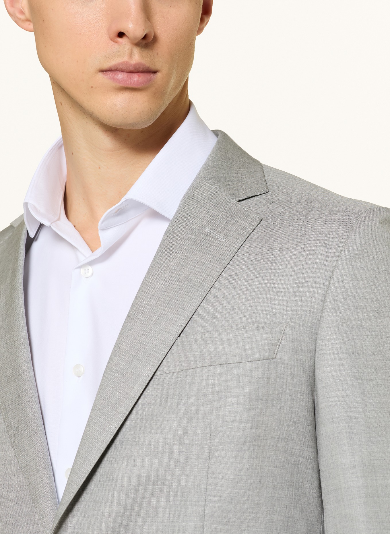 BOSS Anzugsakko HUGE Slim Fit: 041 SILVER