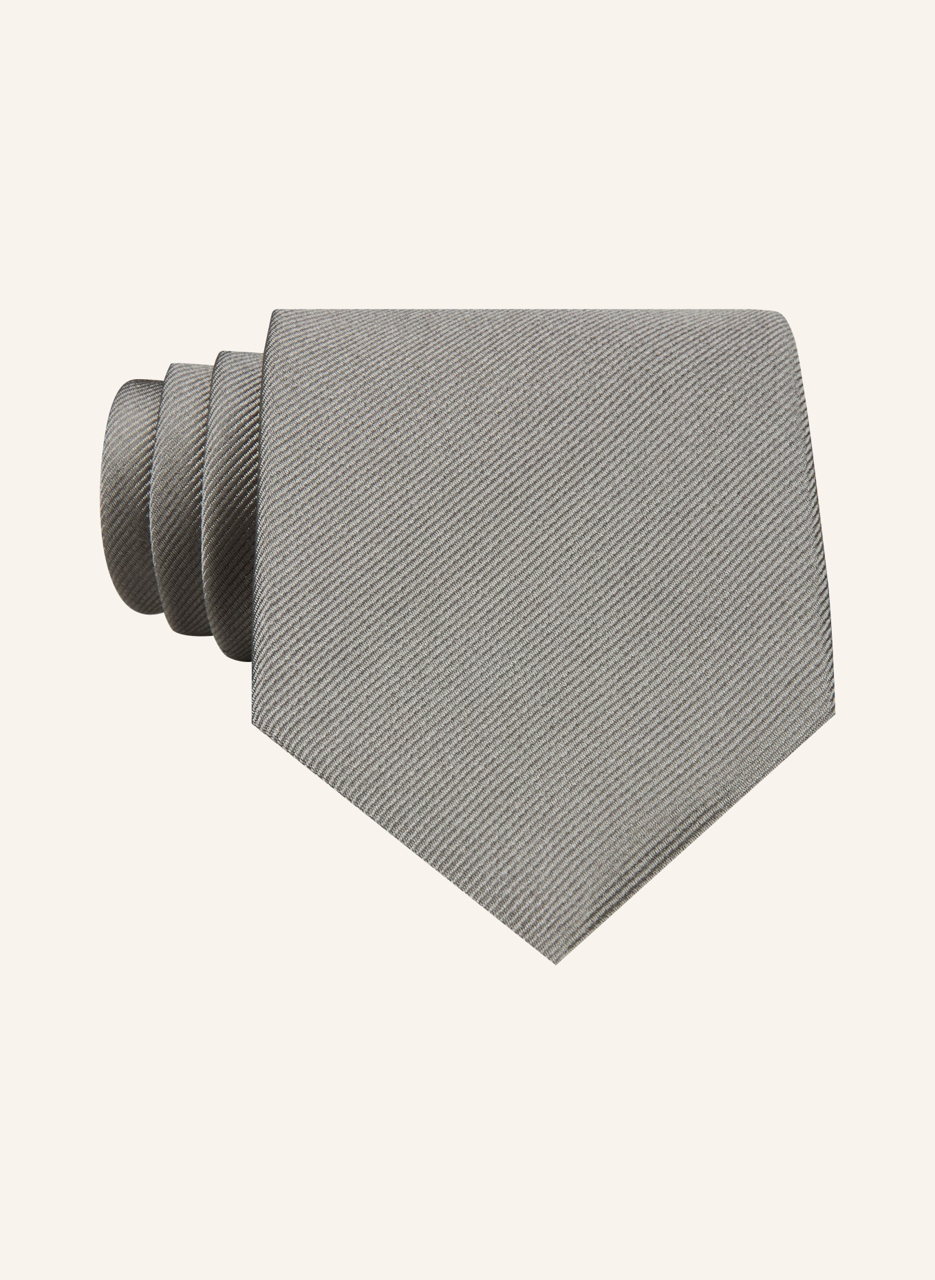 BOSS silk tie: GRAY