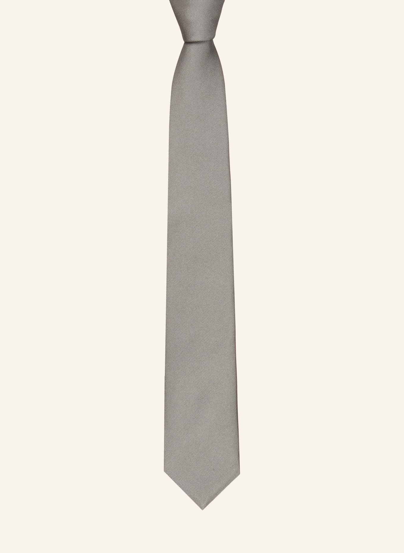 BOSS silk tie: GRAY