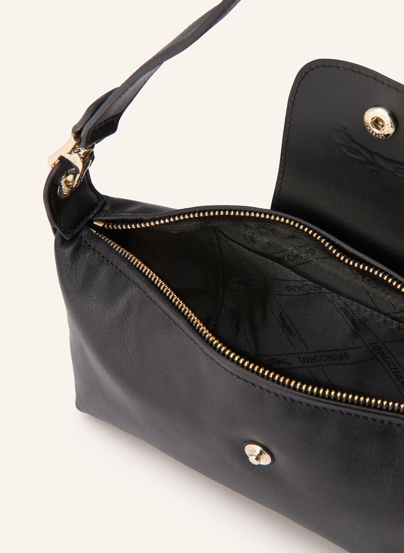 LONGCHAMP Schultertasche LE PLIAGE XTRA: SCHWARZ