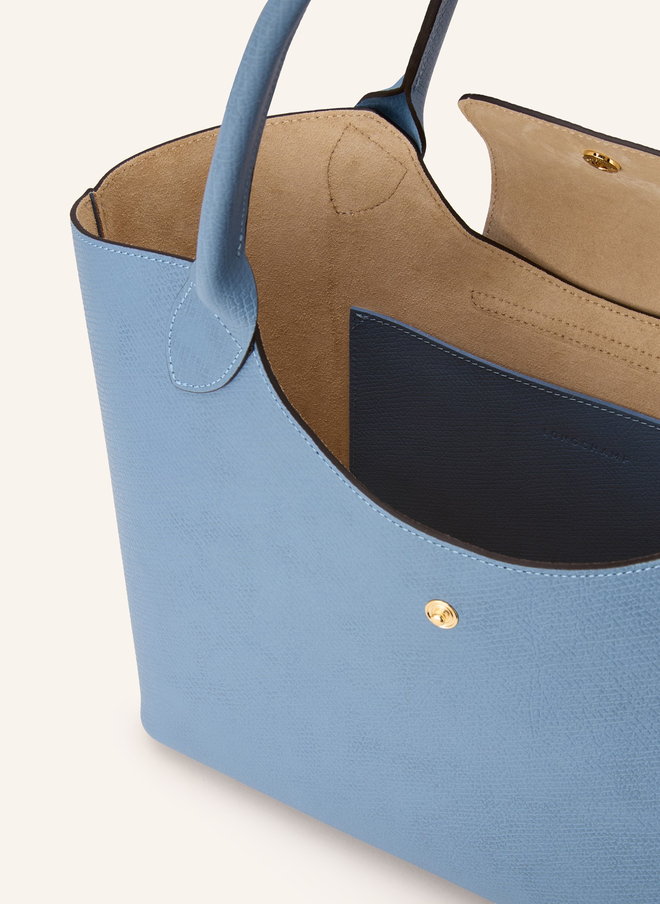 LONGCHAMP Shopper ÉPURE LARGE: BLAU