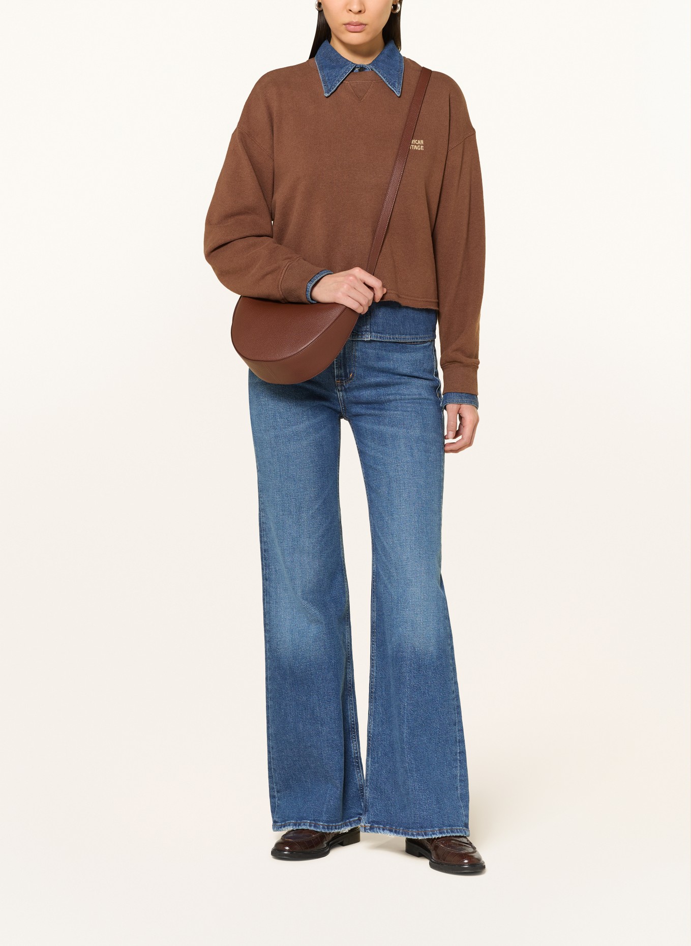 LONGCHAMP Umhängetasche: BRAUN