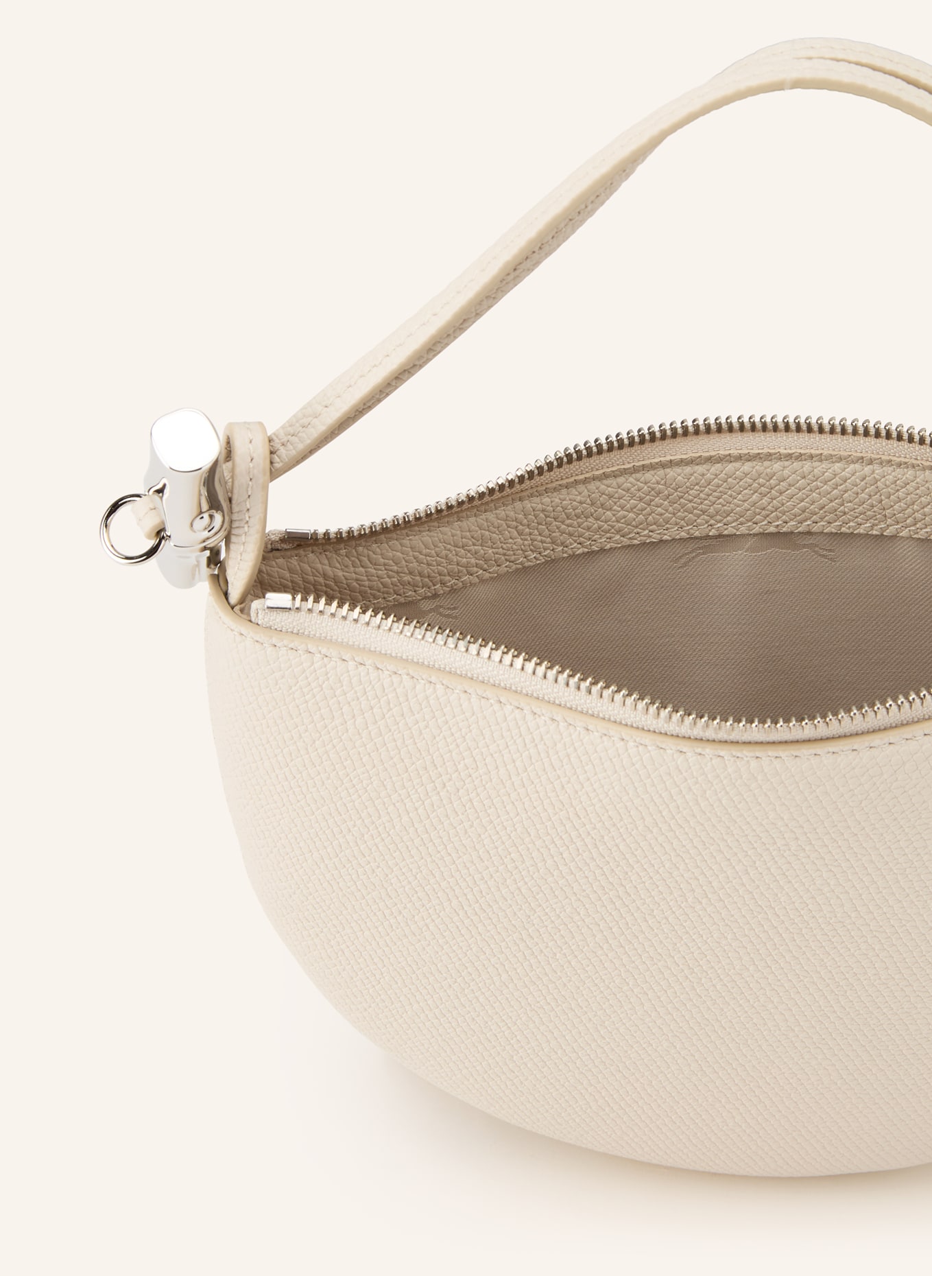 LONGCHAMP Clutch LE ROSEAU: CREME