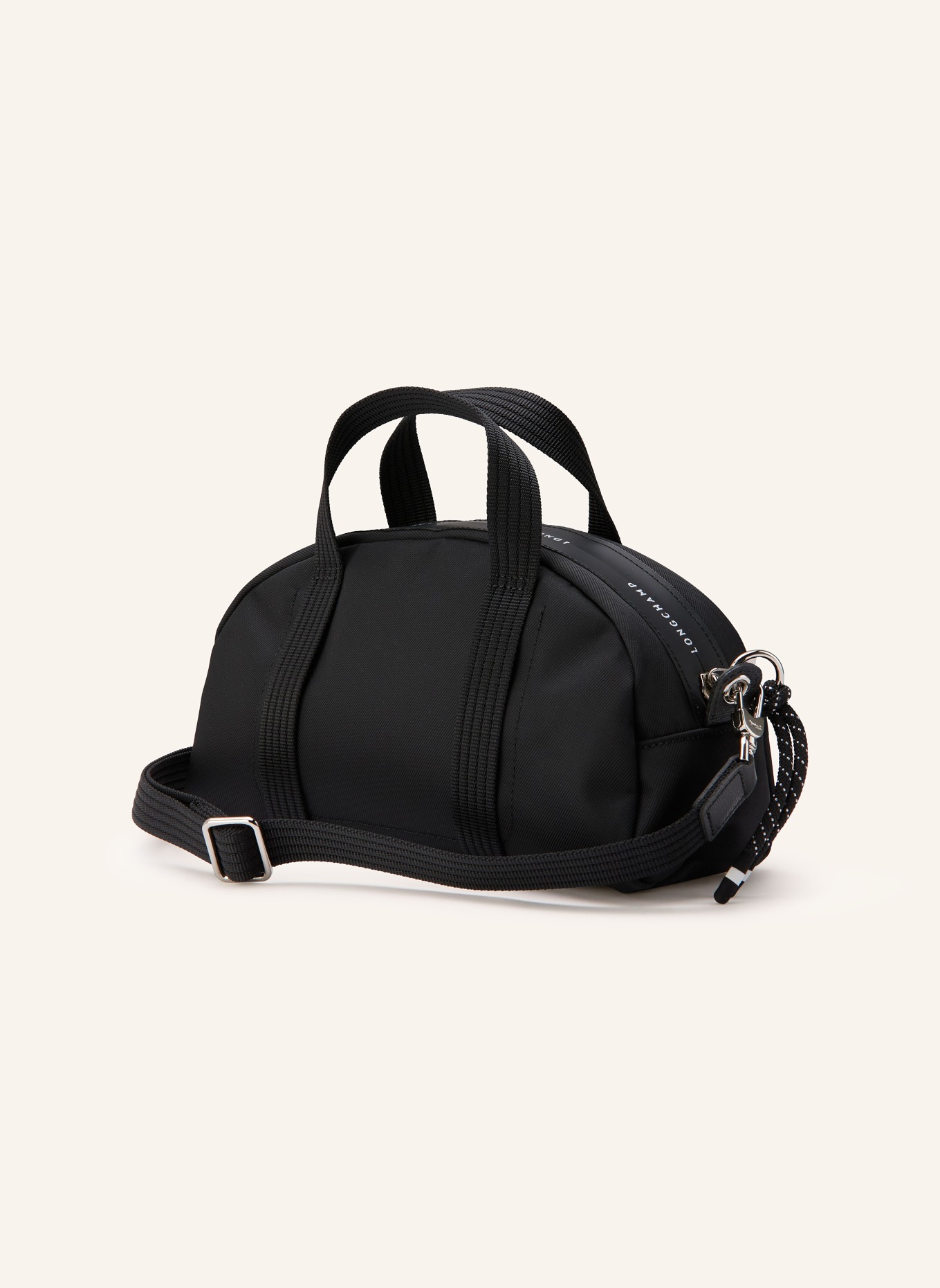 LONGCHAMP Handtasche LE PLIAGE ENERGY: SCHWARZ / SILBER